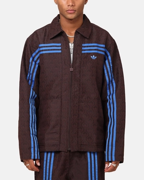 Frost Shield Adidas Originals 70's Club Jacket Brown