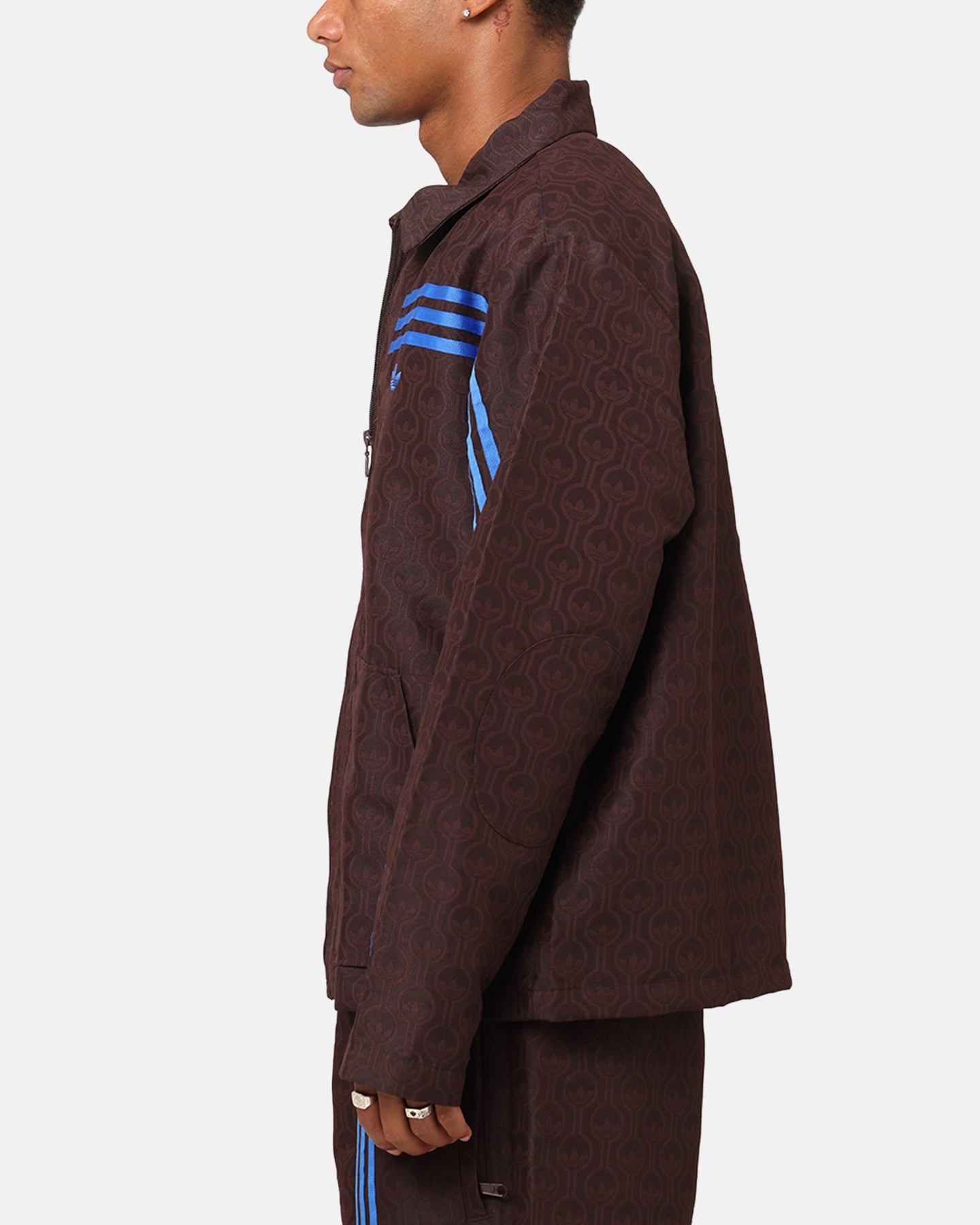 Adidas Originals 70's Club Jacket Brown Layer Base