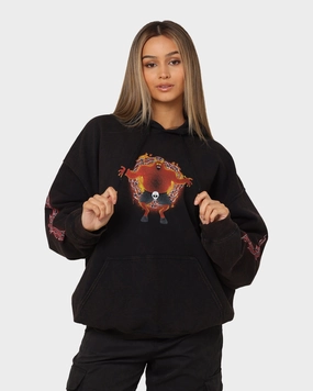 Goat Crew X South Park Satan Vintage Hoodie Black Wash Water resistant coating