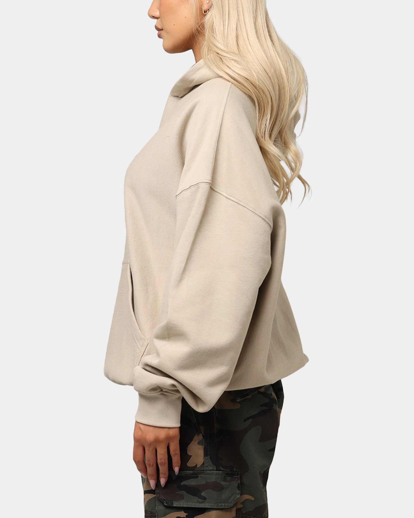 The Anti Order Dimension Boxy Hoodie Stone Versatile Outerwear