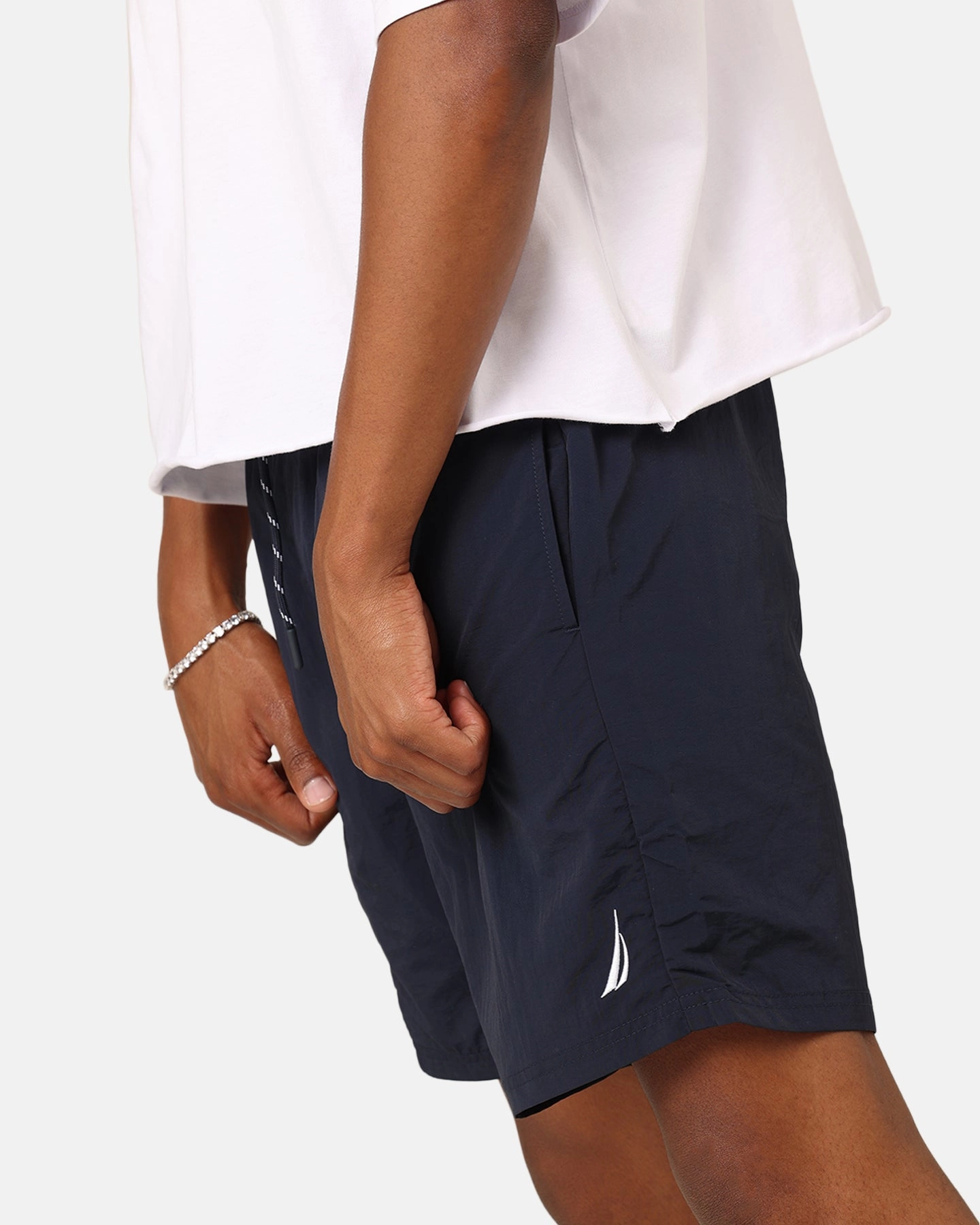 Pocket Reinforcement Nautica Knox 4" Swim Shorts Dark Navy