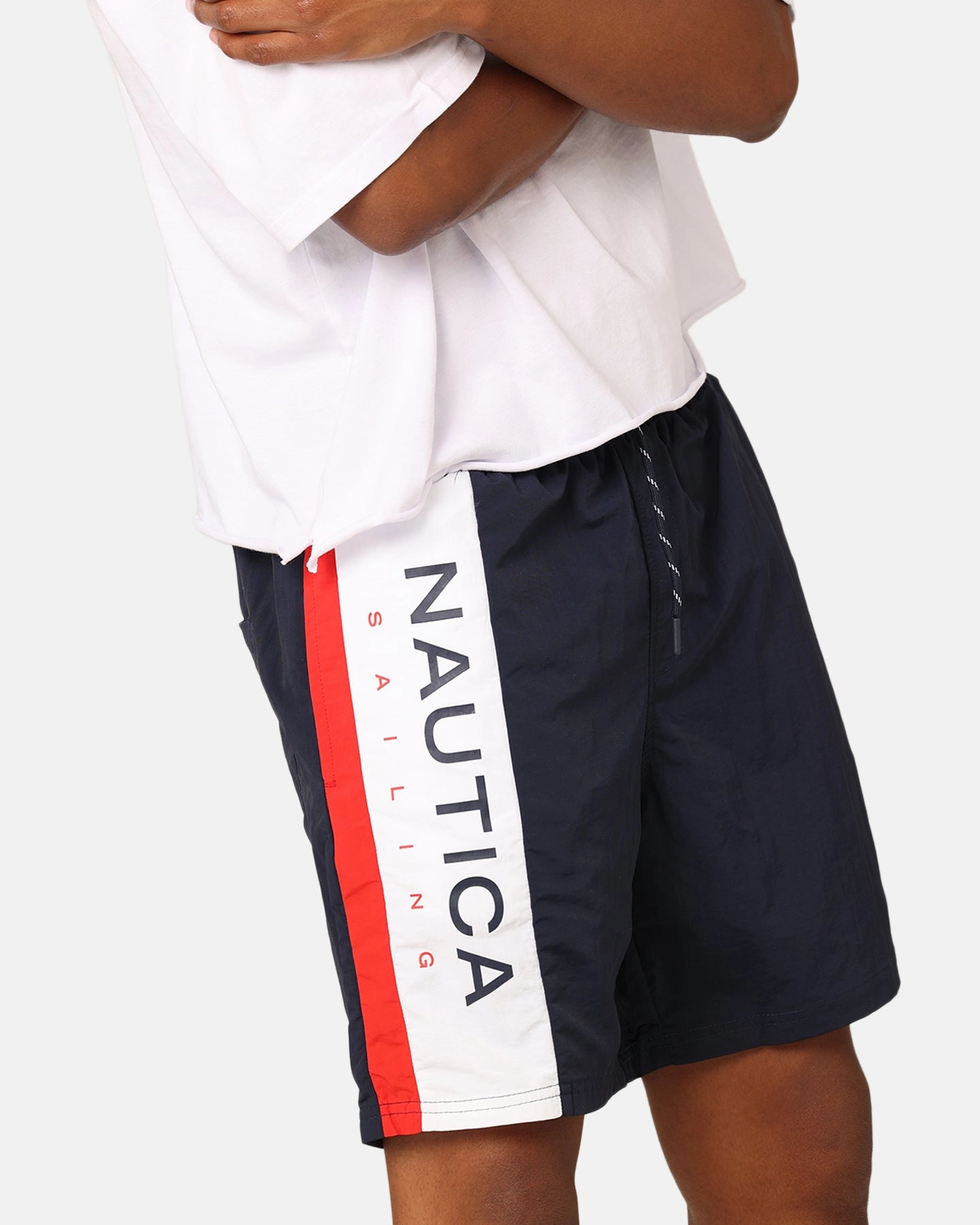 Nautica Knox 4" Swim Shorts Dark Navy Designer Style Chic Design