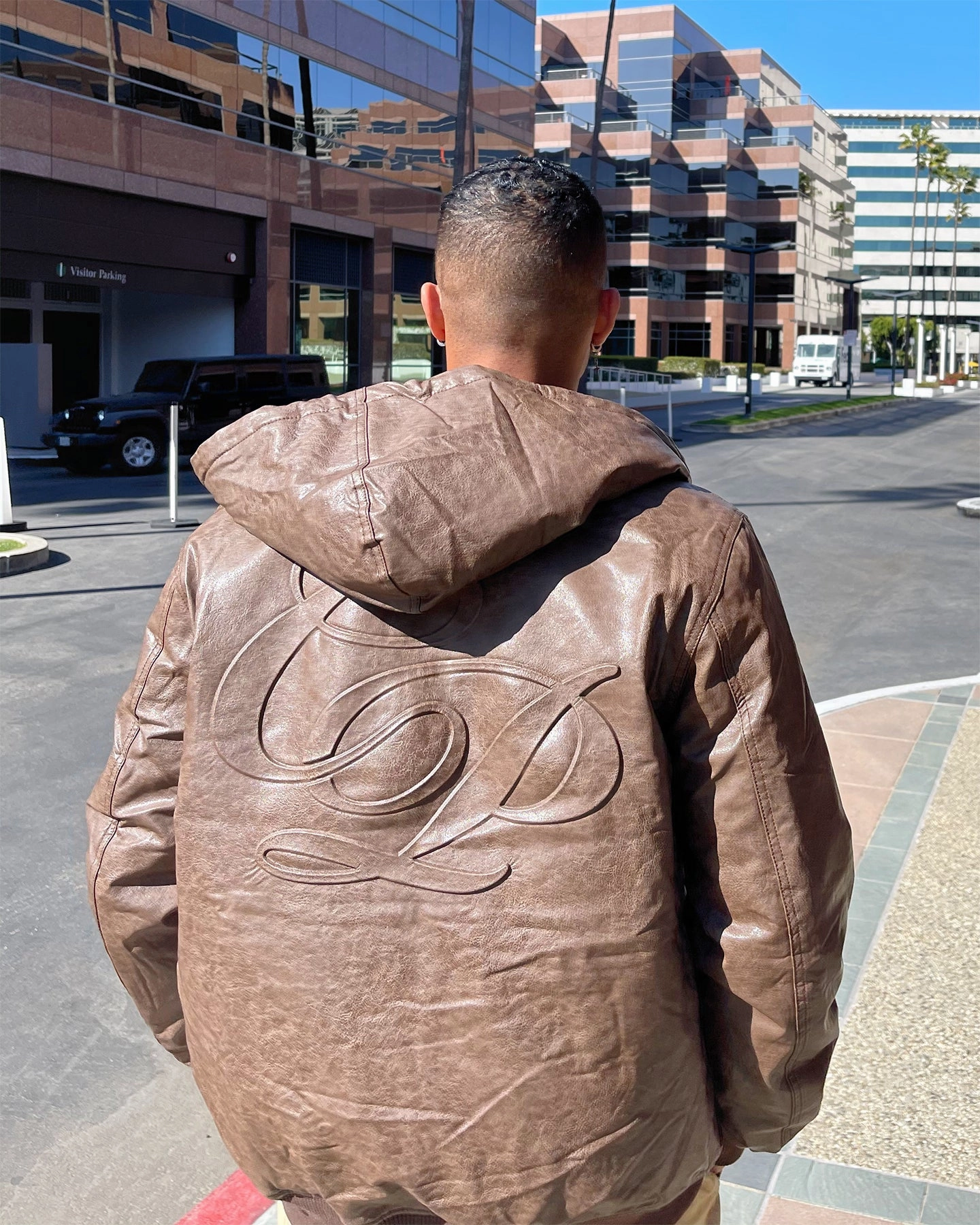Water Repellent Coating Sustain Carr?? Revolutionnaires PU Jacket Dark Brown