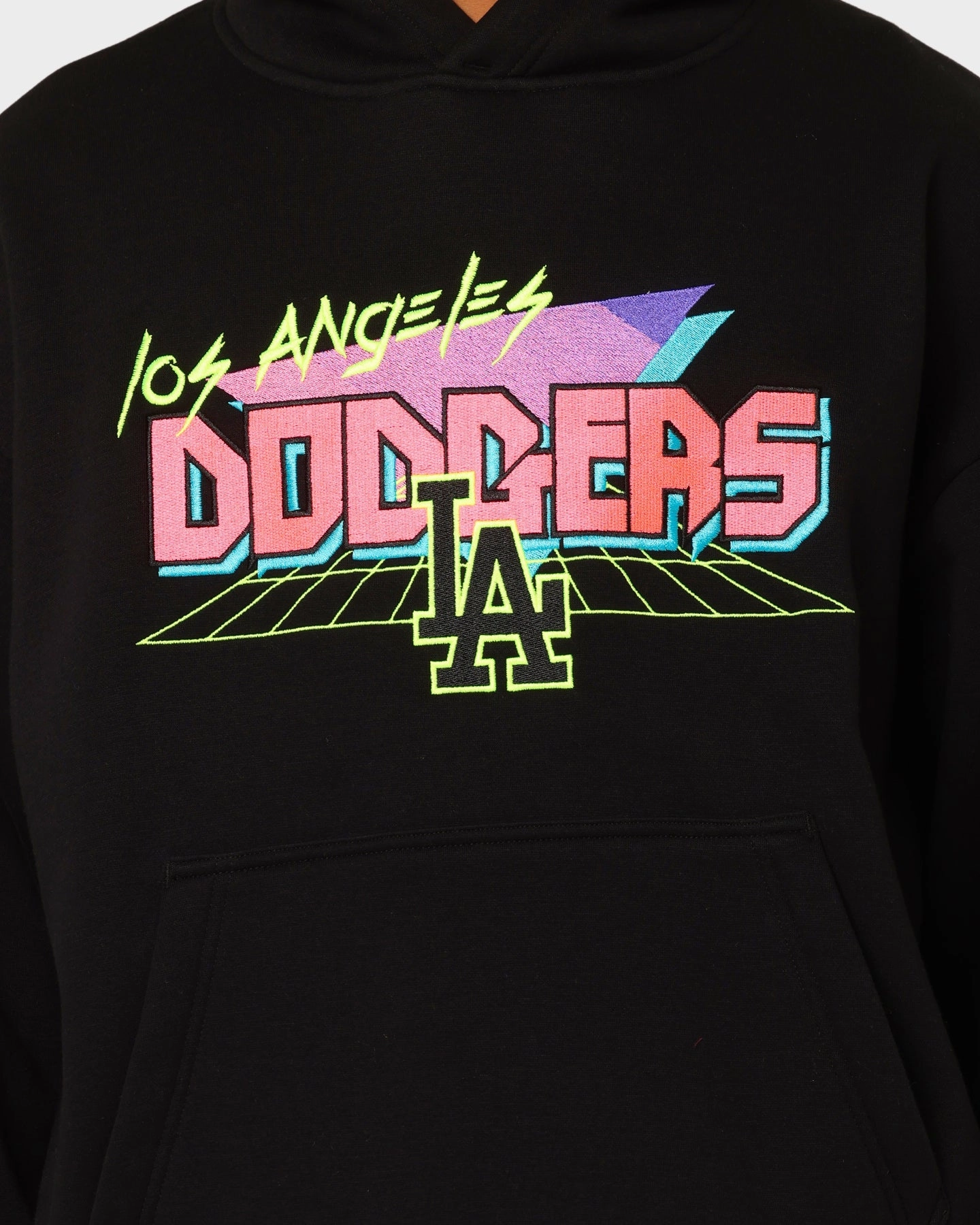 New Era Los Angeles Dodgers Retro Arcade Hoodie Black rural people