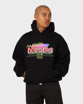 New Era Los Angeles Dodgers Retro Arcade Hoodie Black activity