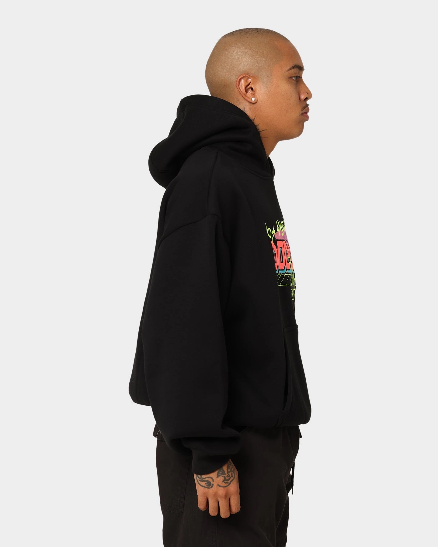New Era Los Angeles Dodgers Retro Arcade Hoodie Black indoor gathering suitable for cosplay