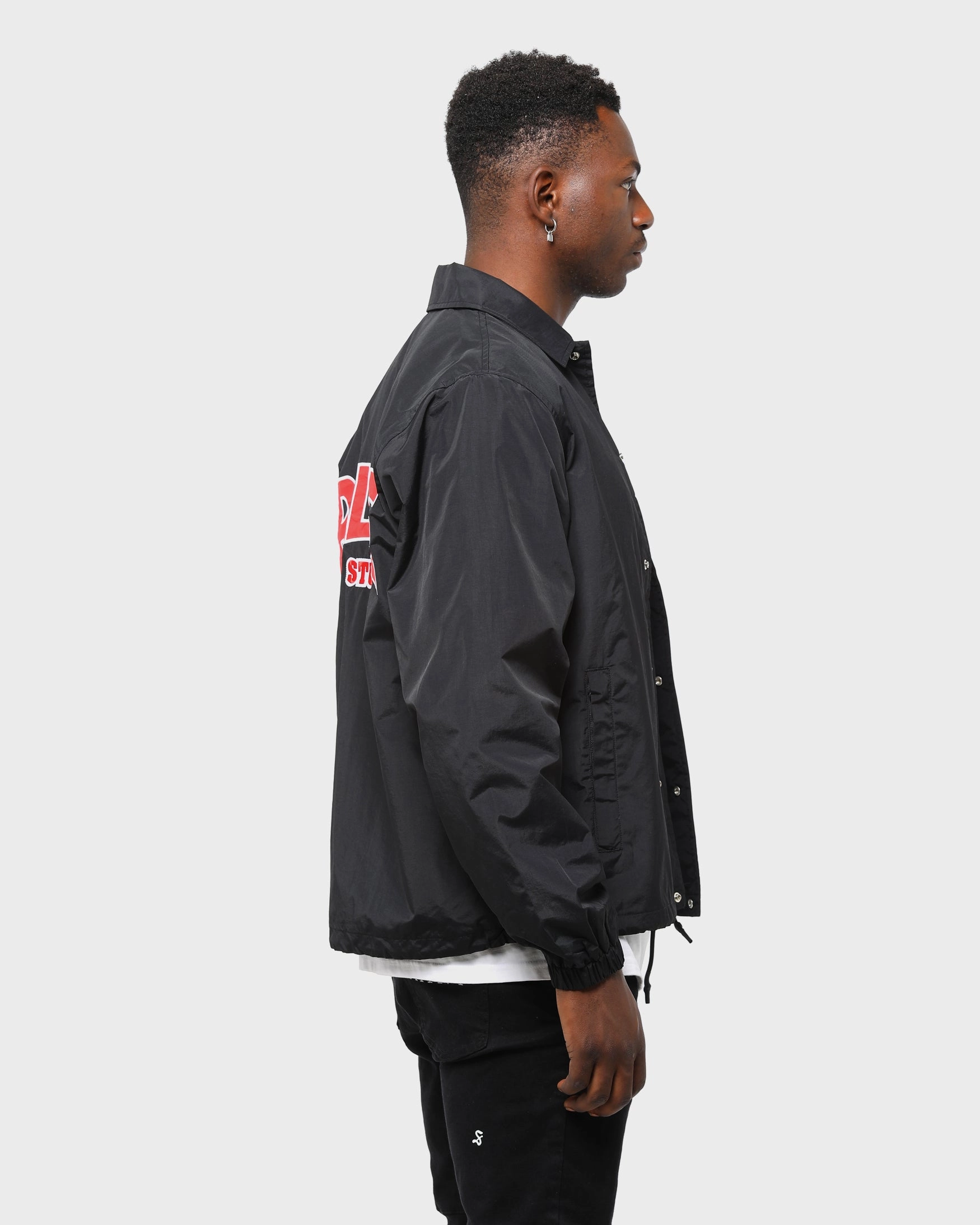 Forgiveness Double Layer Design Palace Men's Stuff Jacket Black