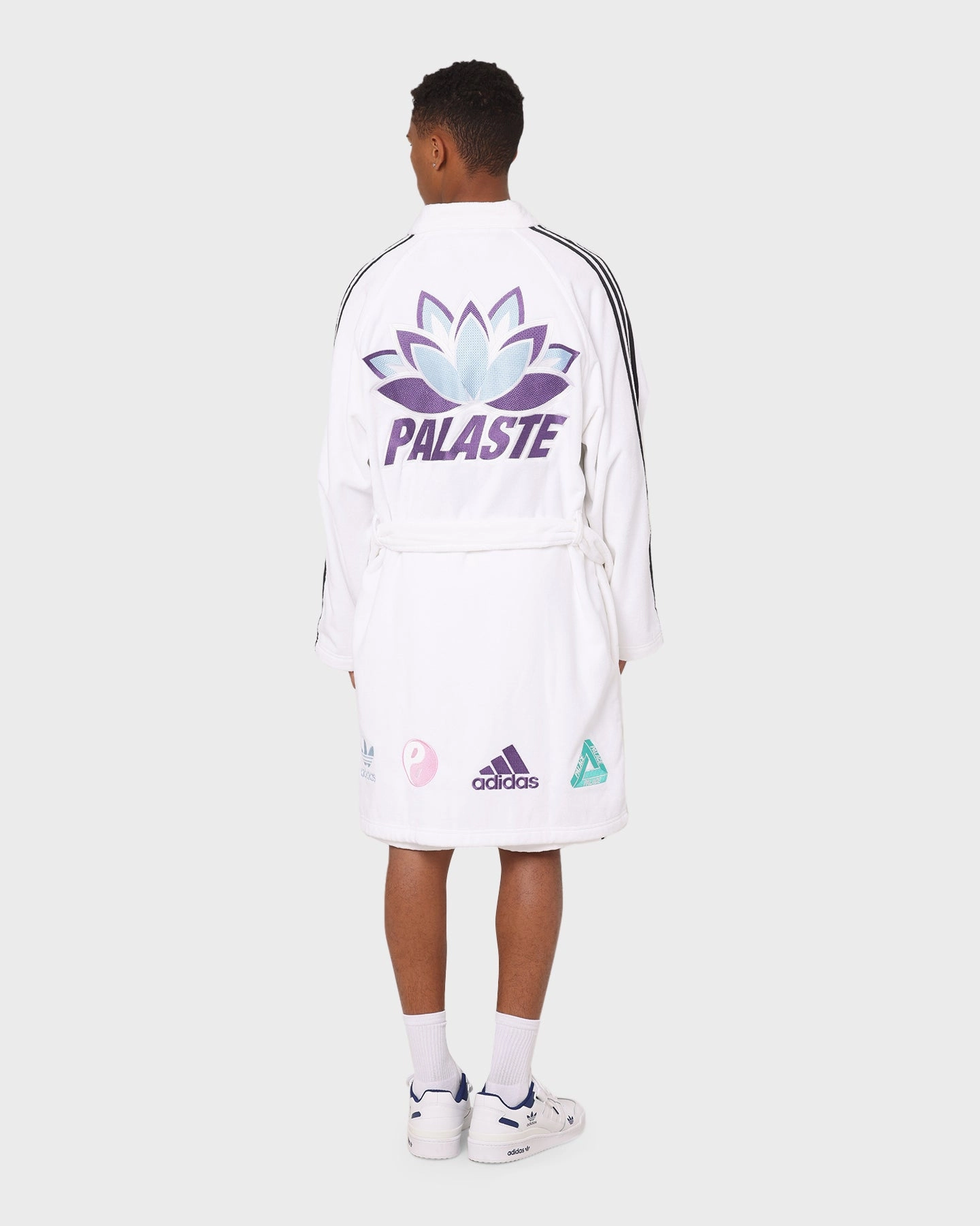Palace Palace X Adidas Palace Wellness Center Robe White Seamless construction