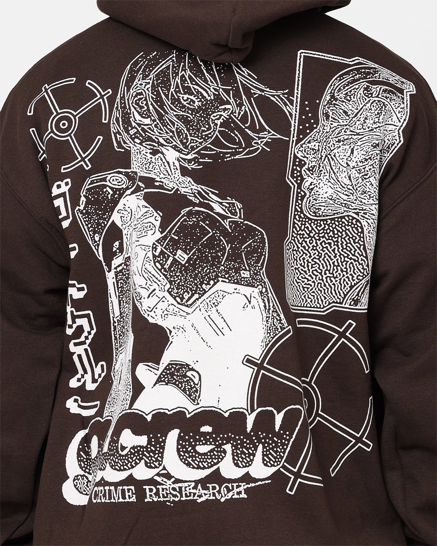 suitable for solo travel Goat Crew G.Crew Girl Hoodie Brown