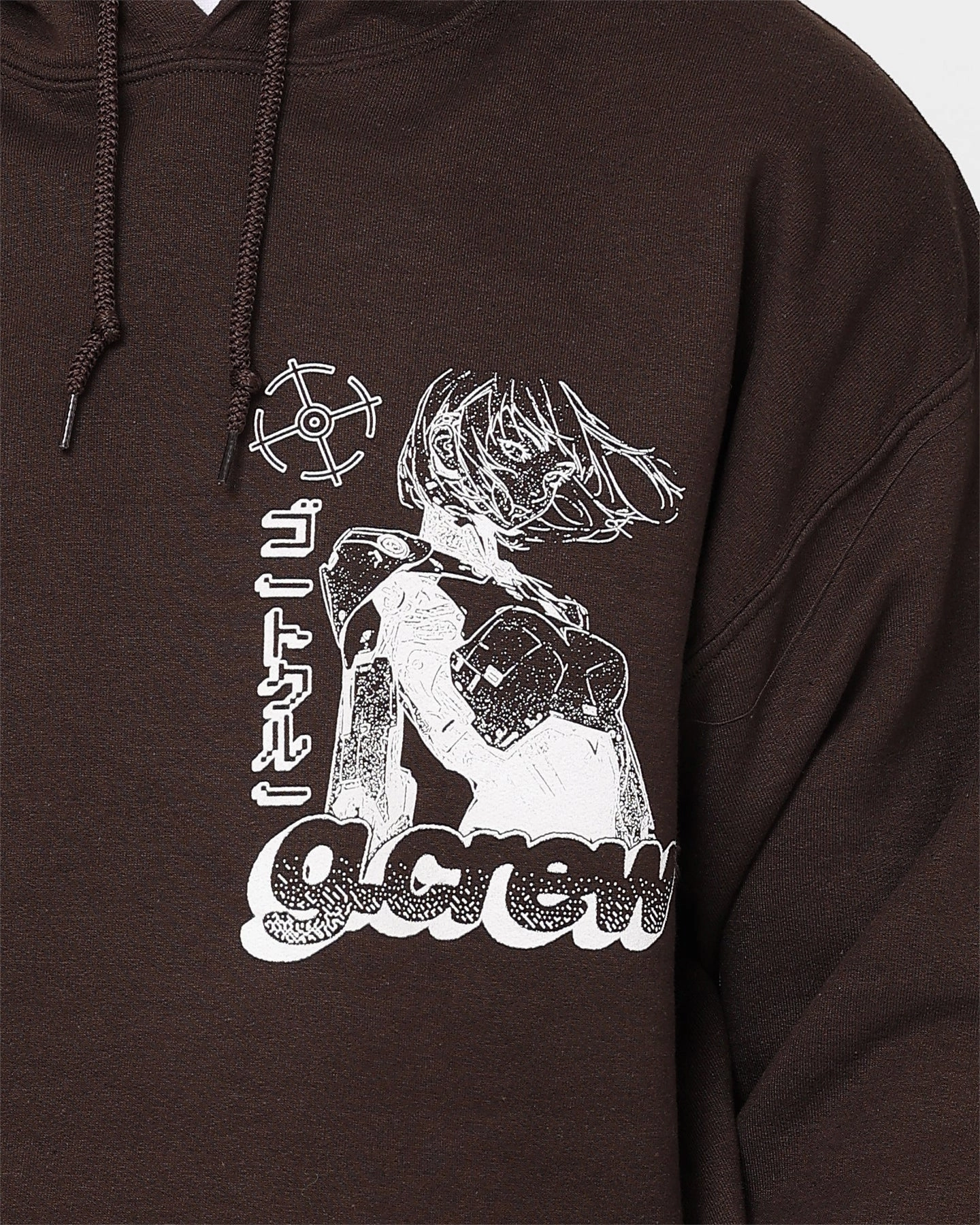 Goat Crew G.Crew Girl Hoodie Brown Statement Piece Enable