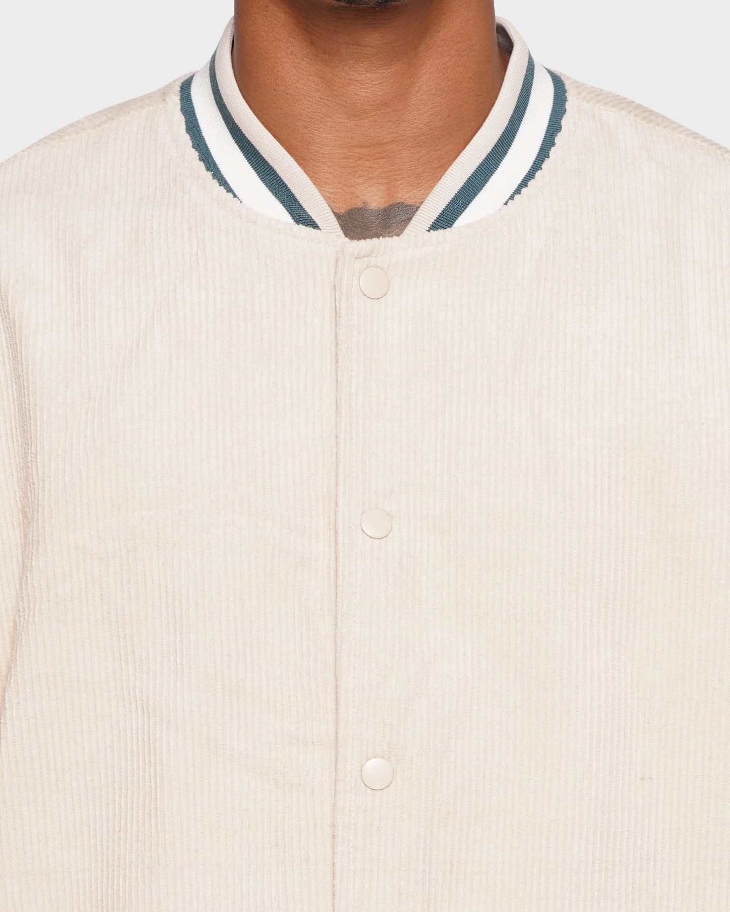 XXIII Hellekin Cord Bomber Jacket Cream campers Pub