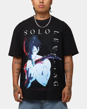 Goat Crew X Solo Leveling Solo Leveling Heavy T-Shirt Black Classic Comfort Style Perfect Comfort Wear