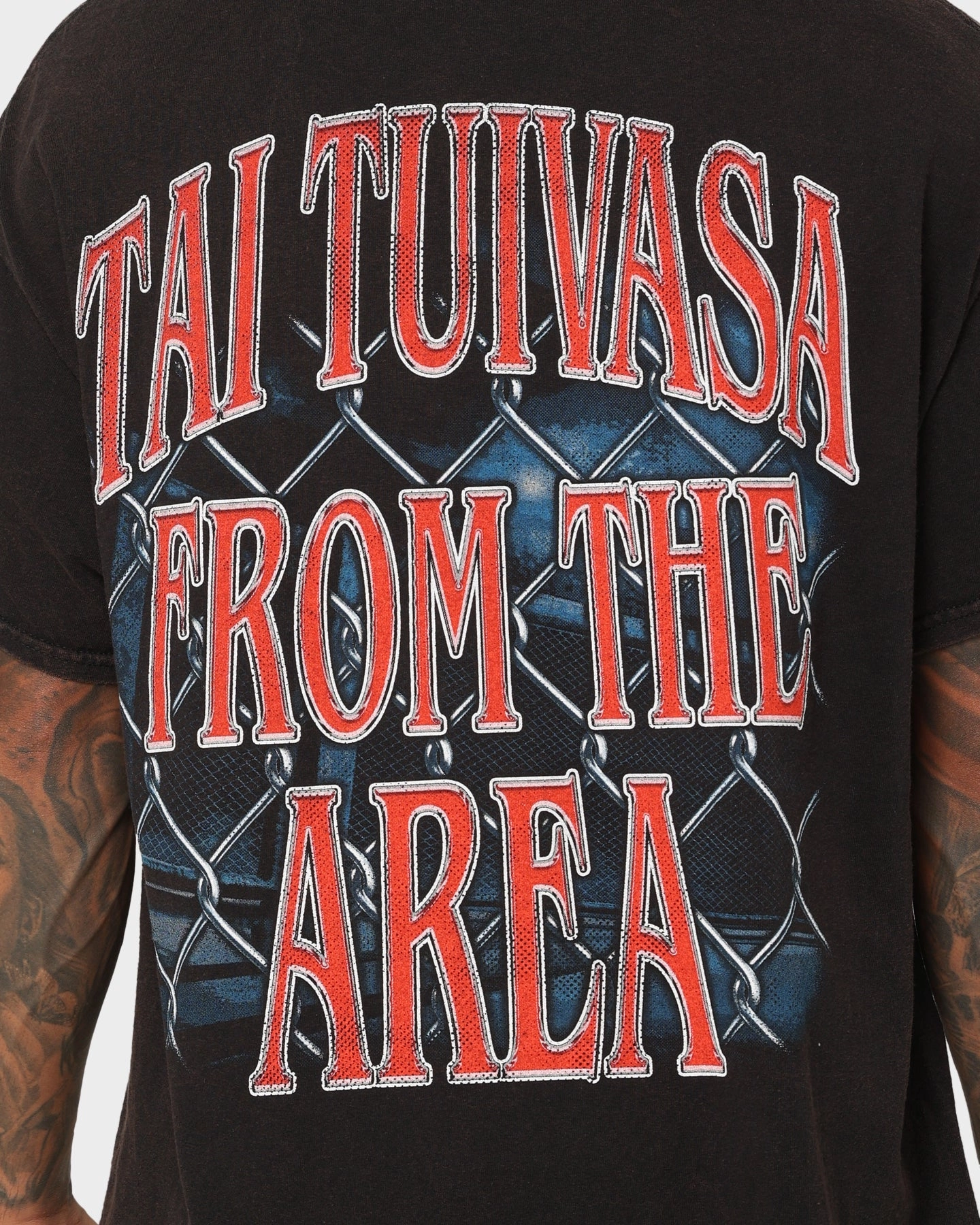 Goat Crew X Tai Tuivasa FTA Vintage T-Shirt Washed Black SustainableManufacturing