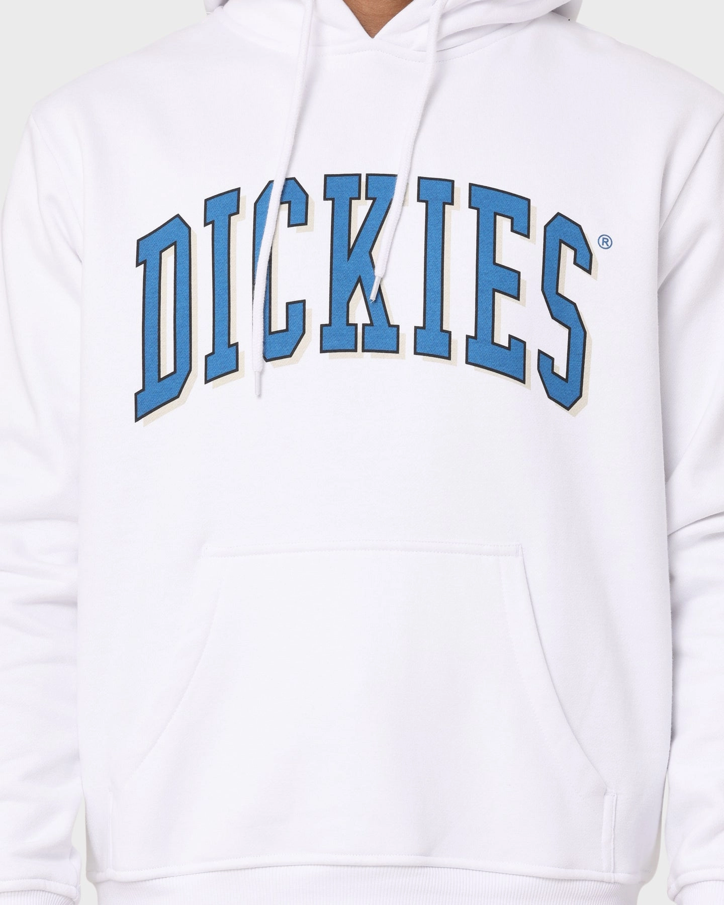 Moisture Wicking Lining Dickies Longview Hoodie White