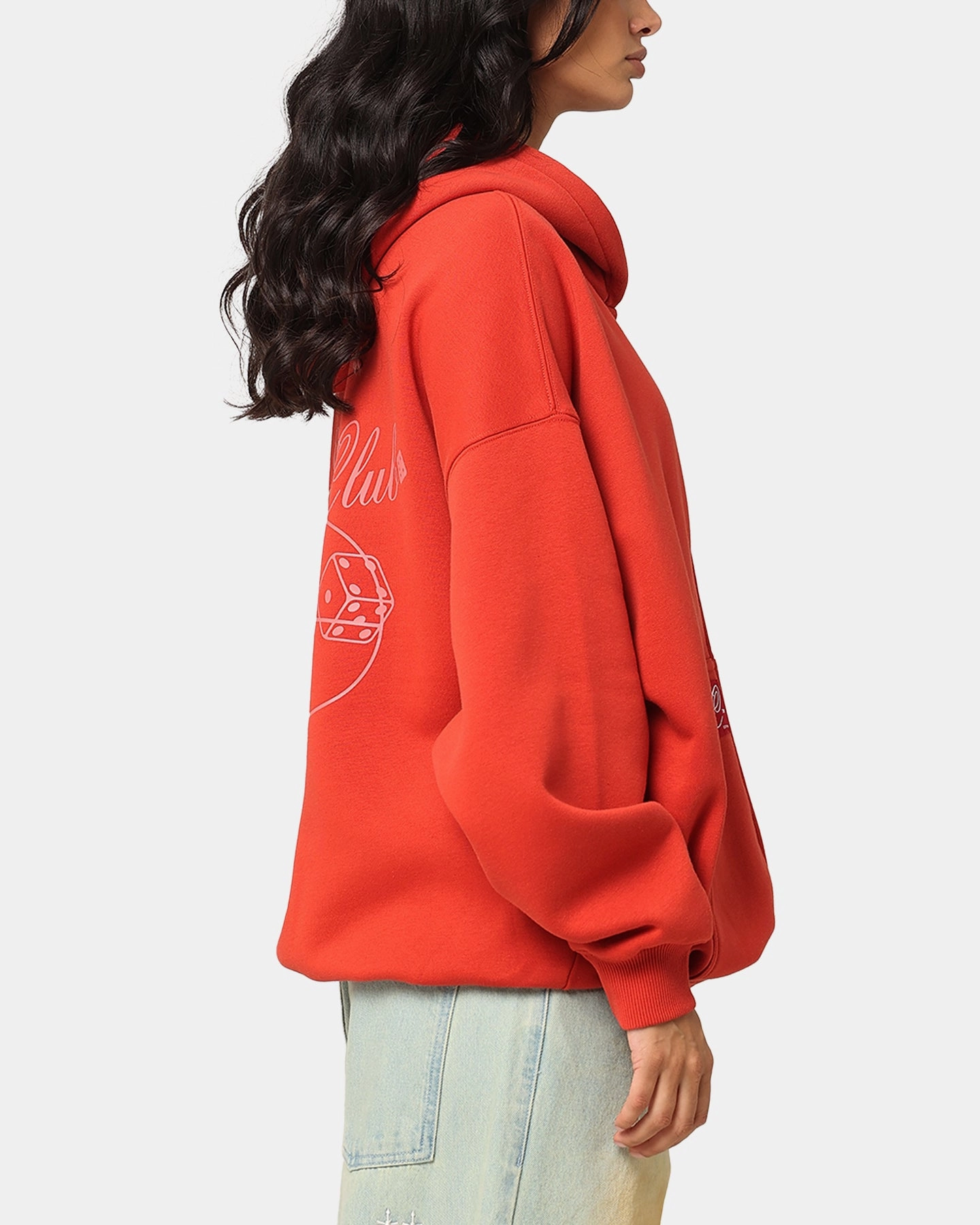 Carre Shoot Out Full Zip Hoodie Red Chic Style Christmas outfit