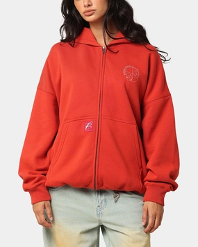 CompressionFit Carre Shoot Out Full Zip Hoodie Red