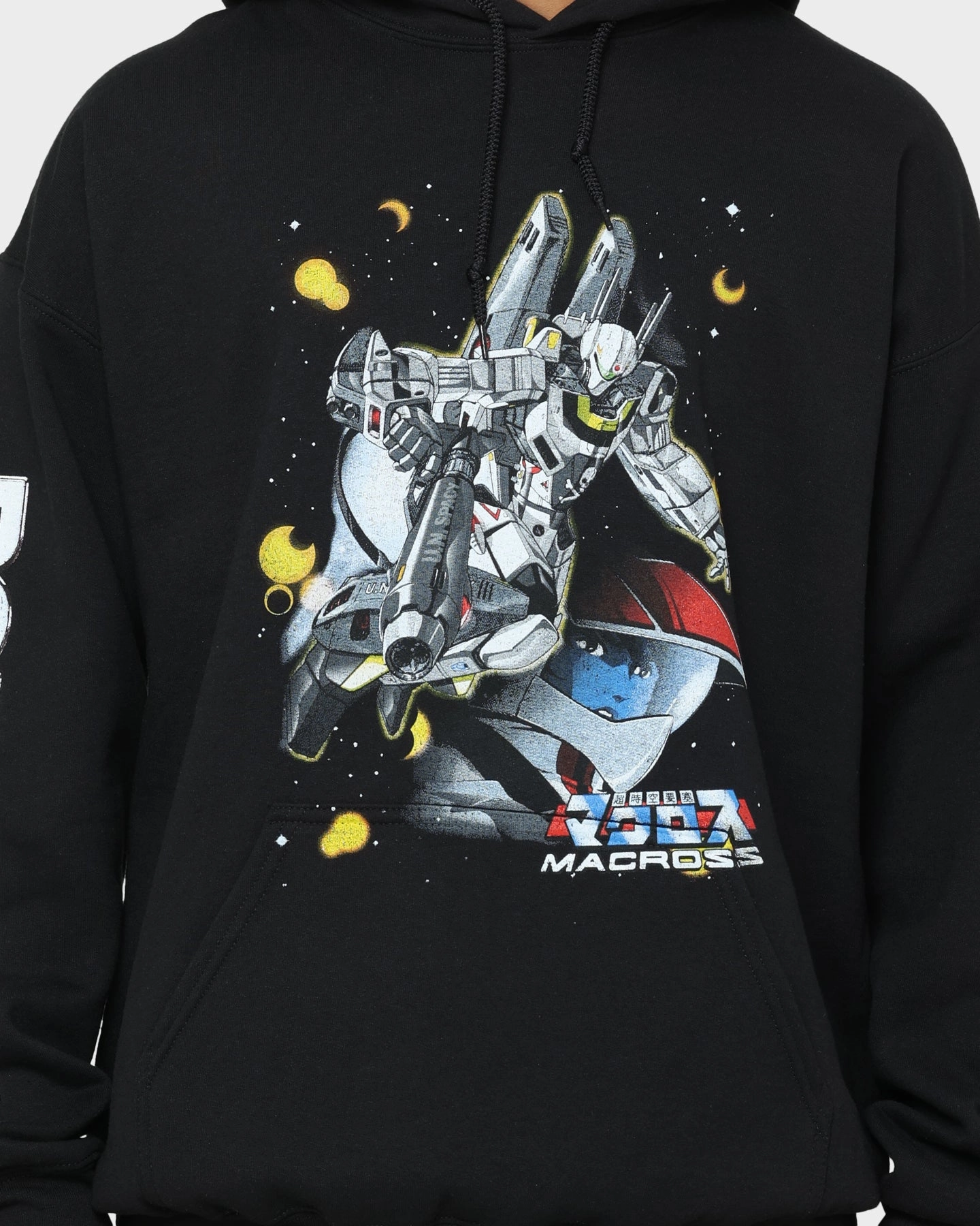 Perspective Publish American Thrift X Robotech Macros Saga Hoodie Black