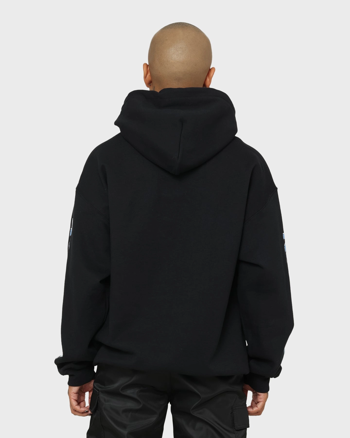 Abrasion resistant American Thrift X Robotech Macros Saga Hoodie Black
