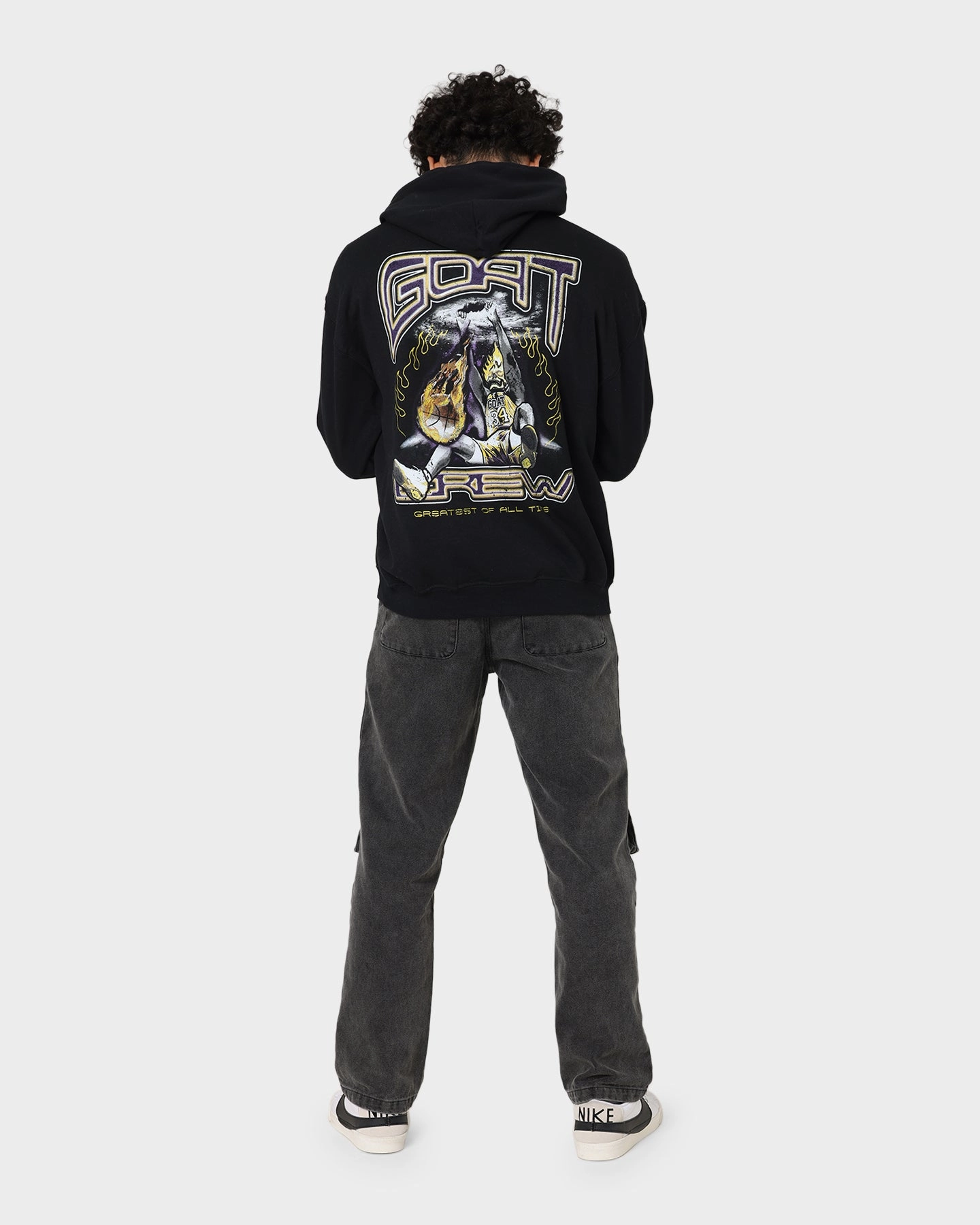 Adaptive Climate Control Goat Crew Space Slam Hoodie Black
