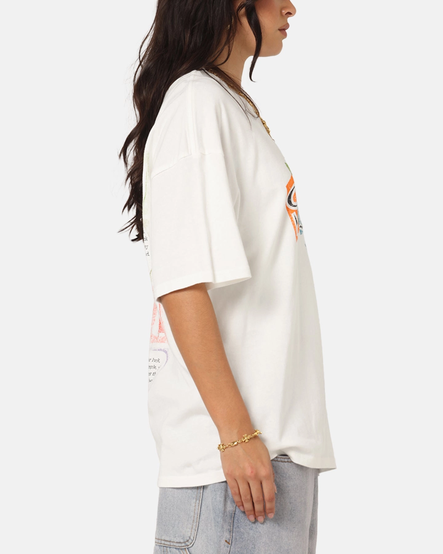 Layered Comfort Soft Fabric 73 Studio X Fallout '76 S.P.E.C.I.A.L Vintage T-Shirt Off White