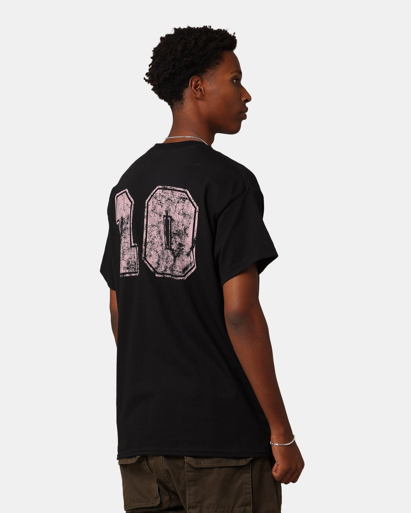 Minimalist purity Goat Crew Football Club 10 T-Shirt Black