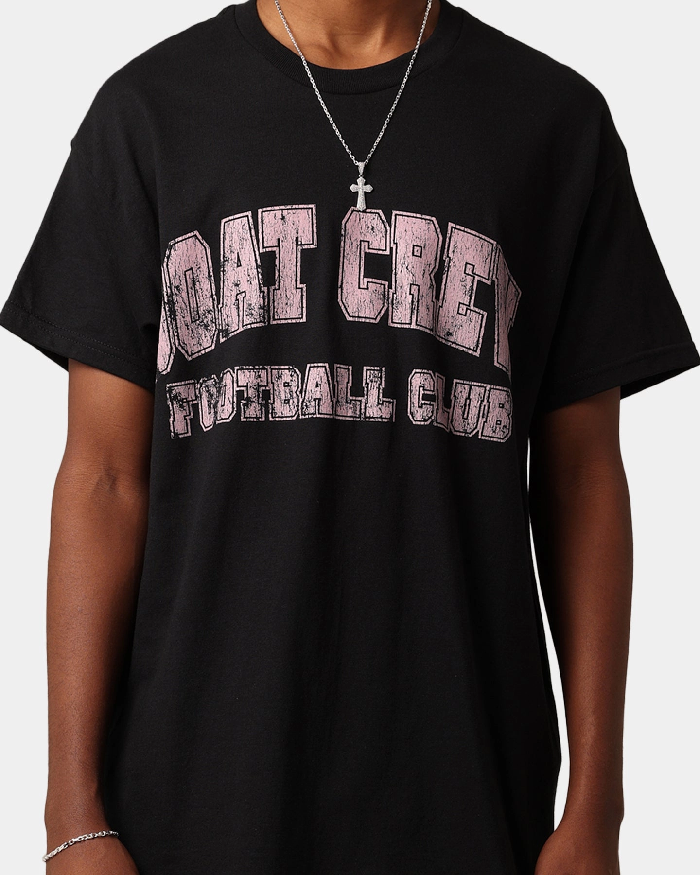 Simple Comfort Wear Goat Crew Football Club 10 T-Shirt Black