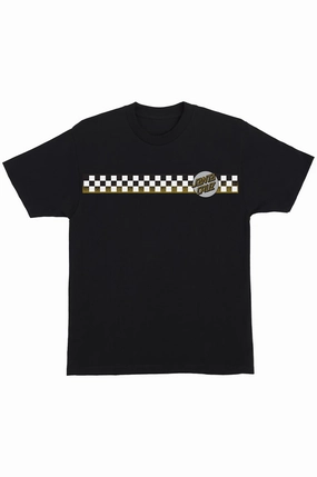 Anti Bacterial Treatment All-Purpose Wear Santa Cruz Infinite Ringed Dot SS Tee