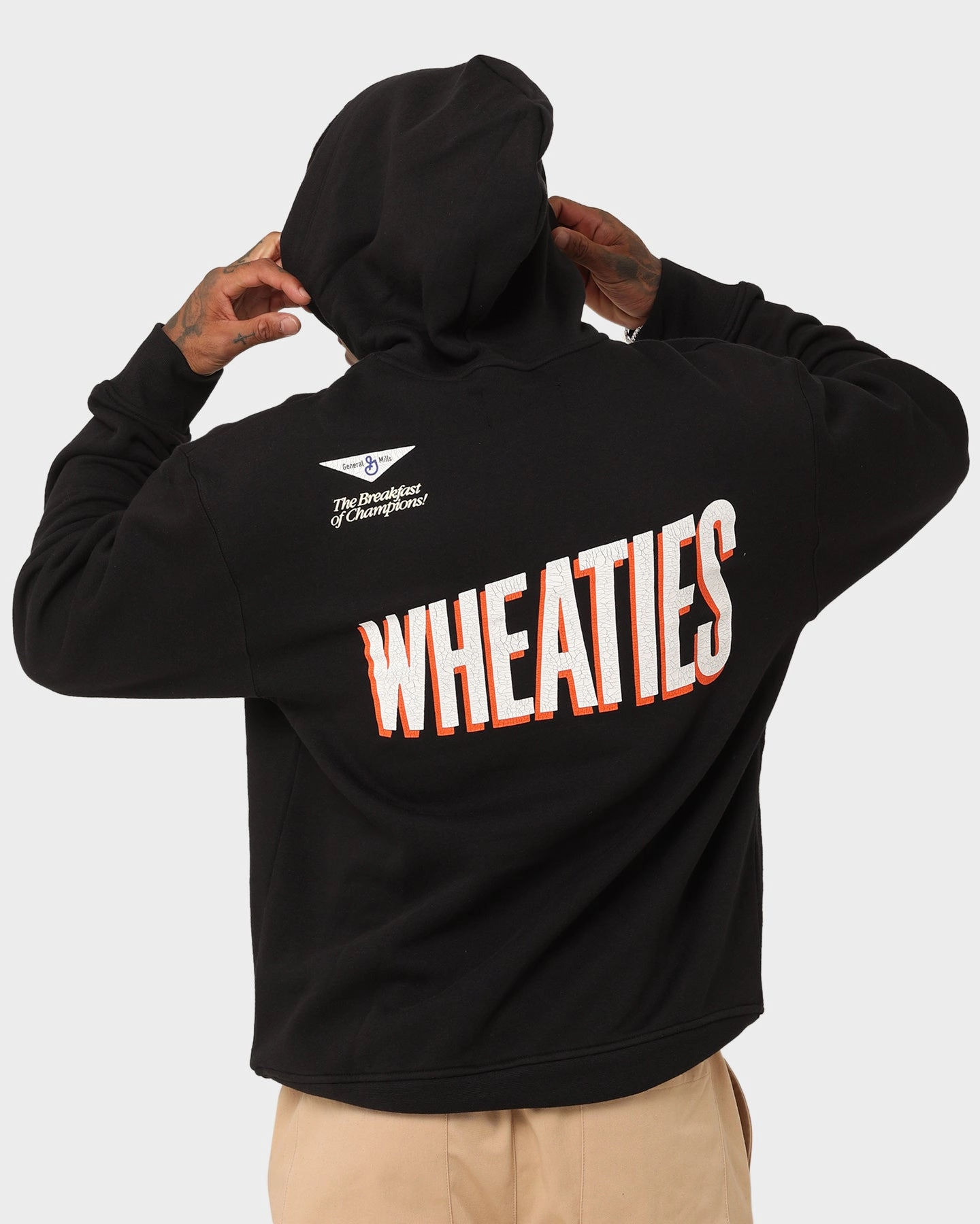 Winter Essentials Jordan Flight MVP Statement Fleece Hoodie Black