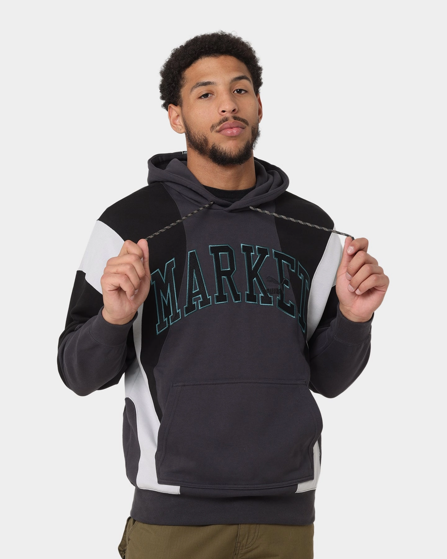 PUMA X MARKET Trek Ready Hoodie Puma Black Passport suitable for corporate events