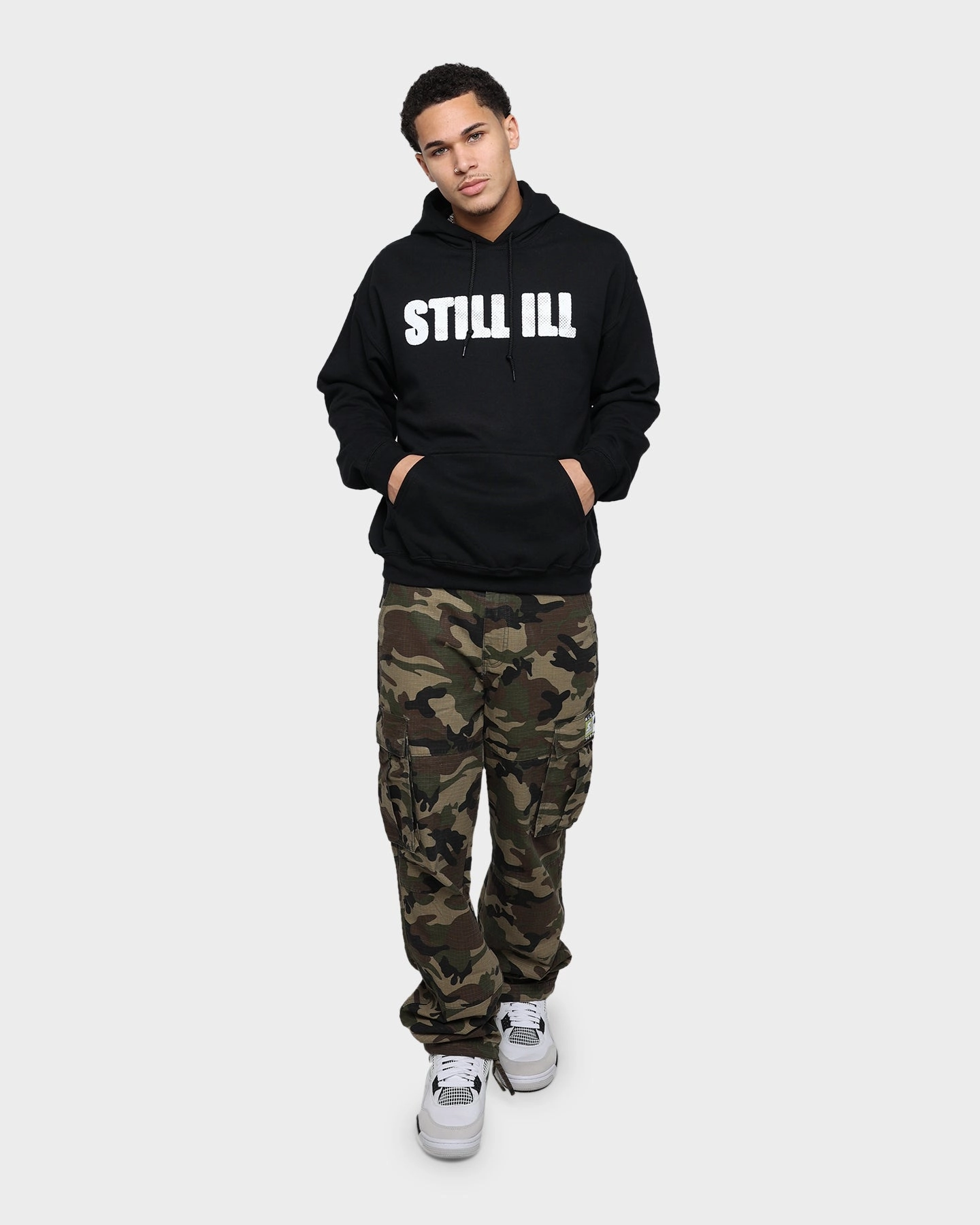 Secure Storage Goat Crew Silent Ill Hoodie Black