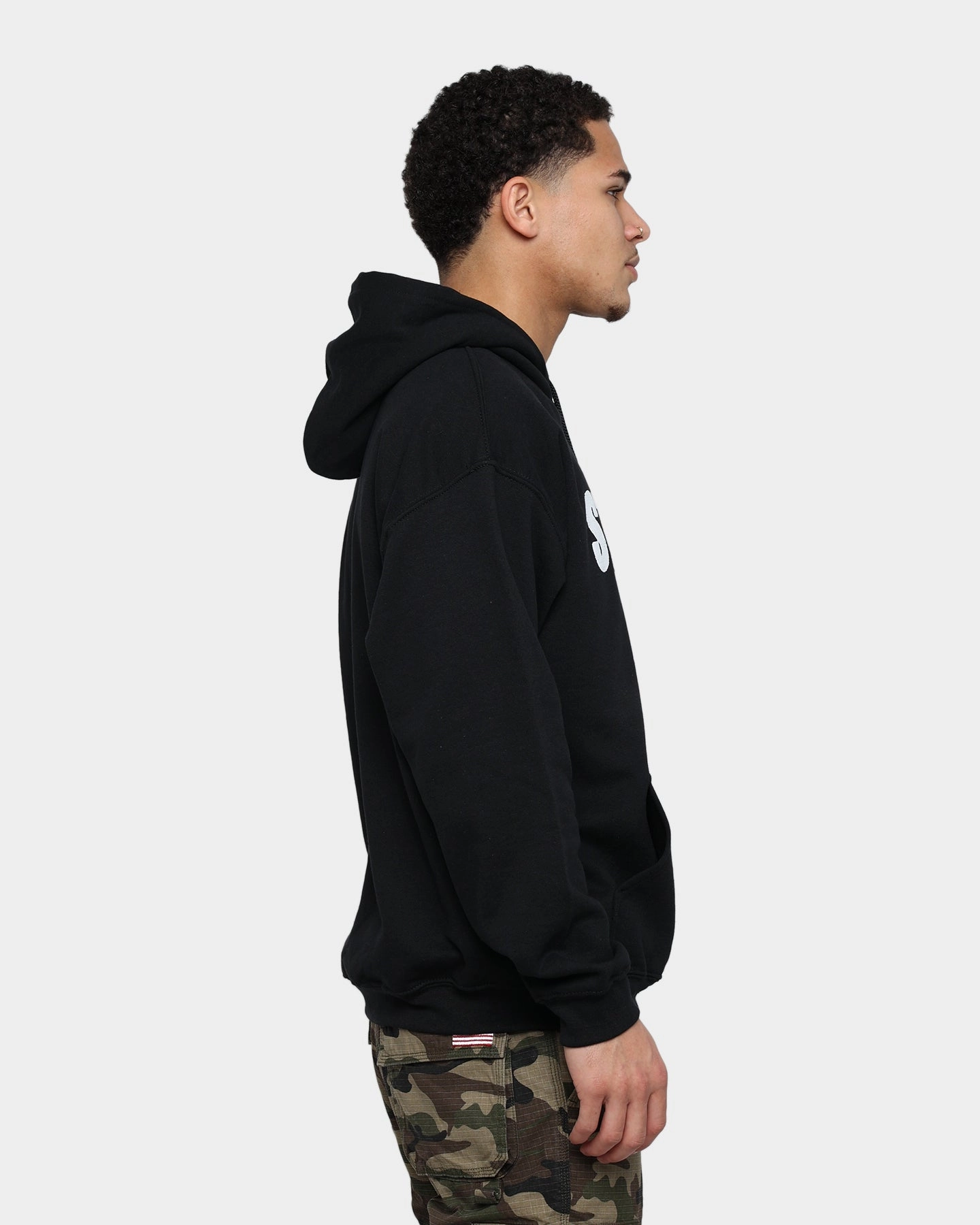 Goat Crew Silent Ill Hoodie Black Active Lifestyle