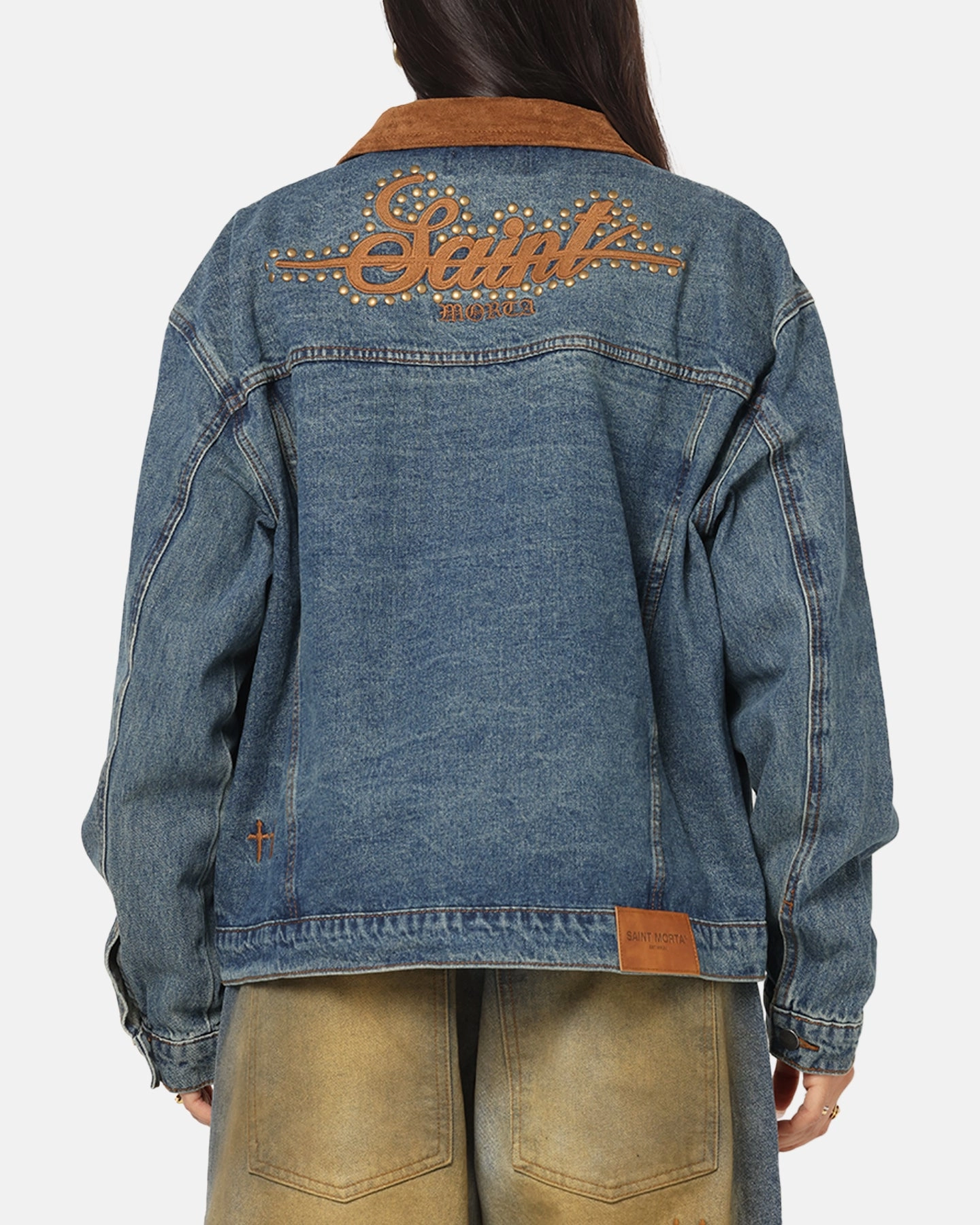 QuickDryFabric Saint Morta Rodeo Drive Denim Jacket Dirty Blue