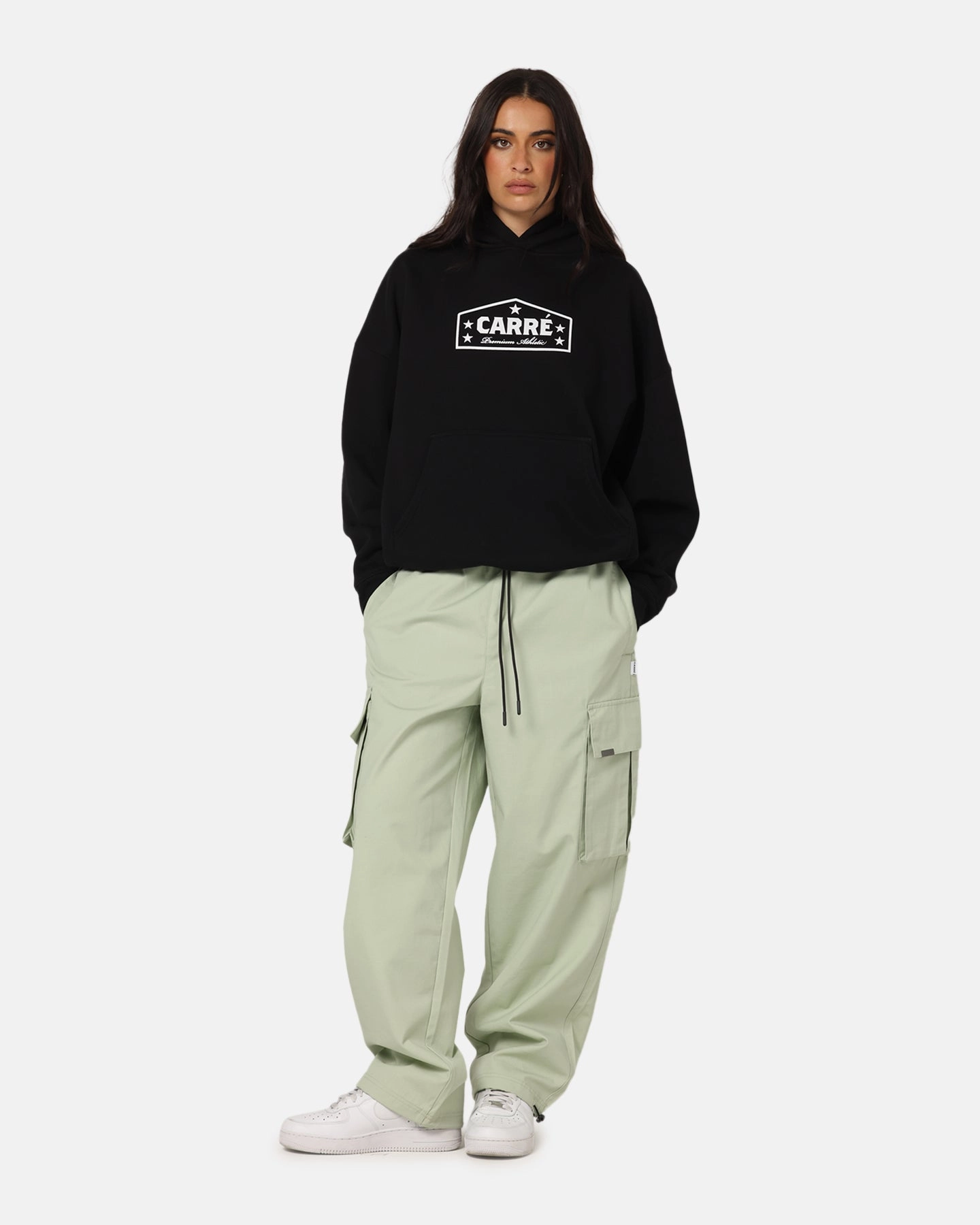 Carre Superior Cargo Joggers Sage Comfort and style Casual Comfort Wear