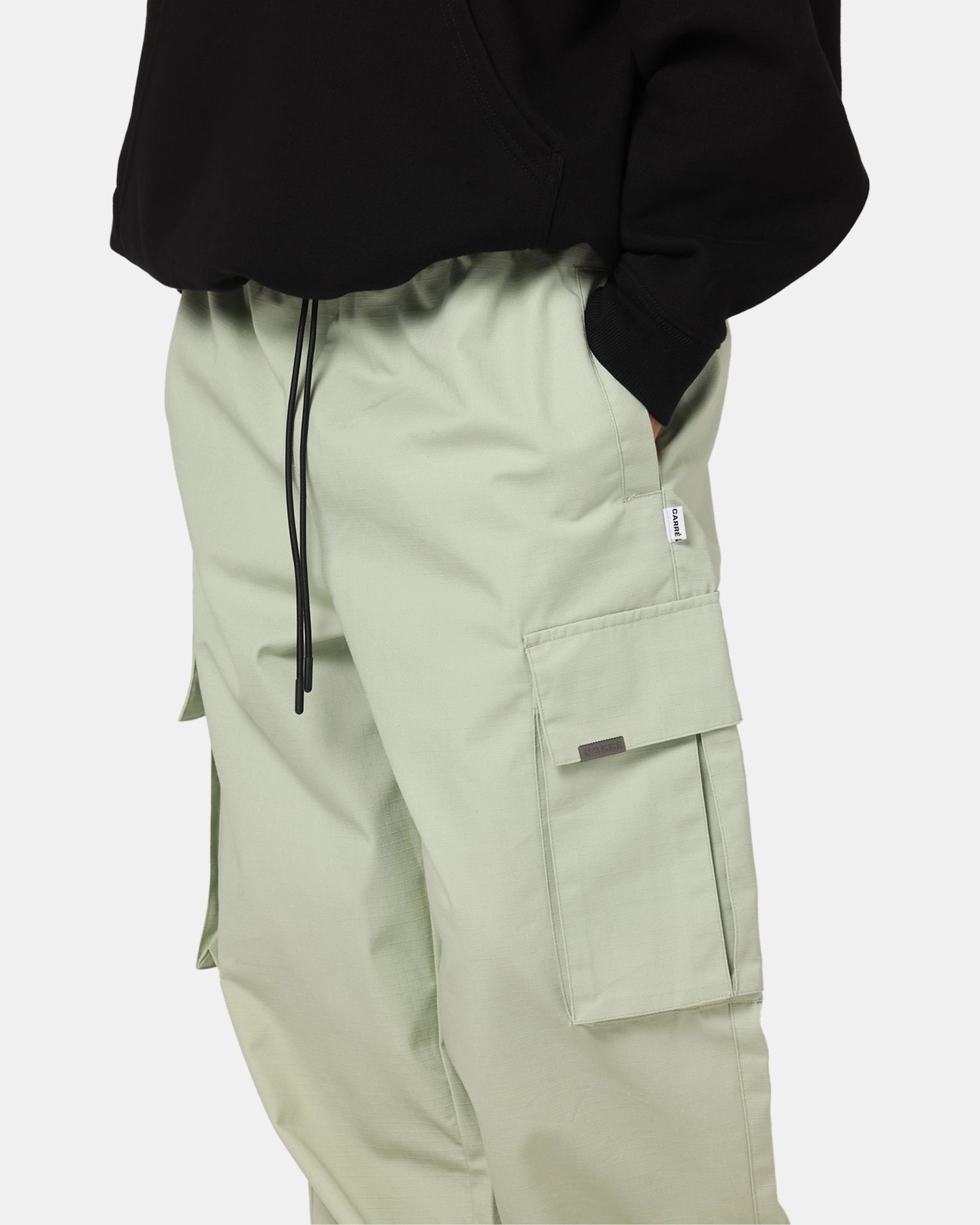 Tall Length Carre Superior Cargo Joggers Sage