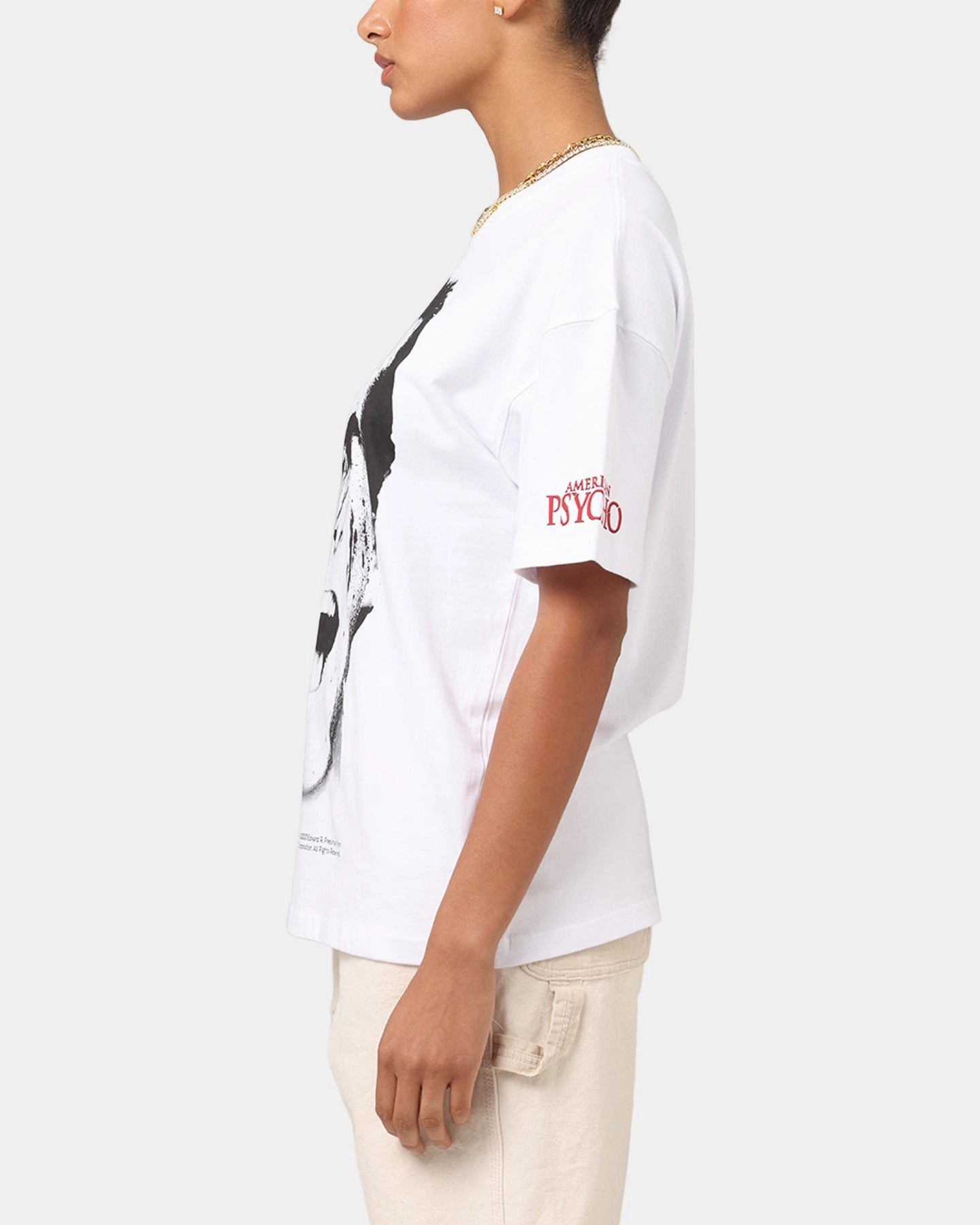 Goat Crew X American Psycho American Psycho T-Shirt White Weekend Essential