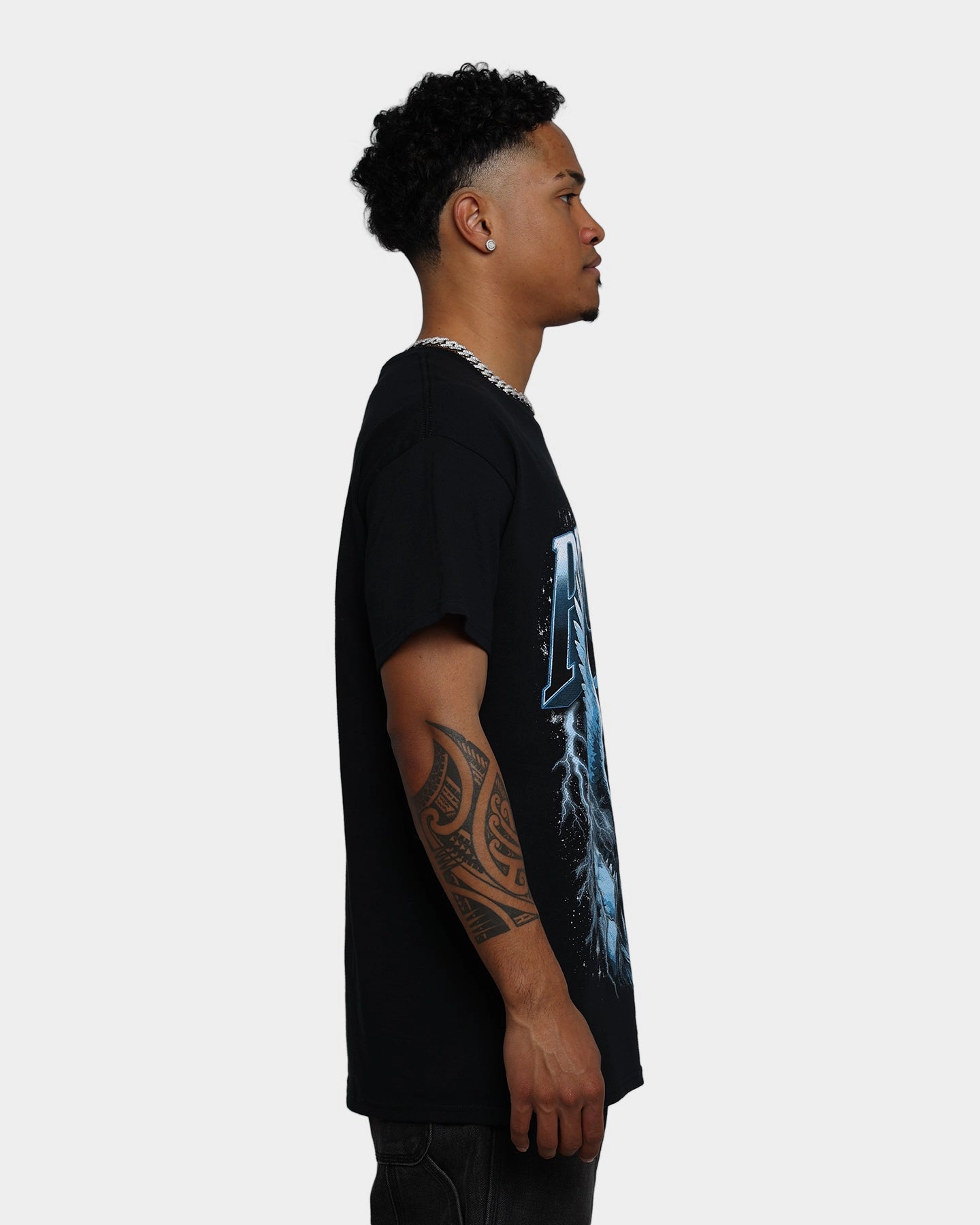 Eco Friendly Dye theater visit American Thrift Pegasus Vintage T-Shirt Black