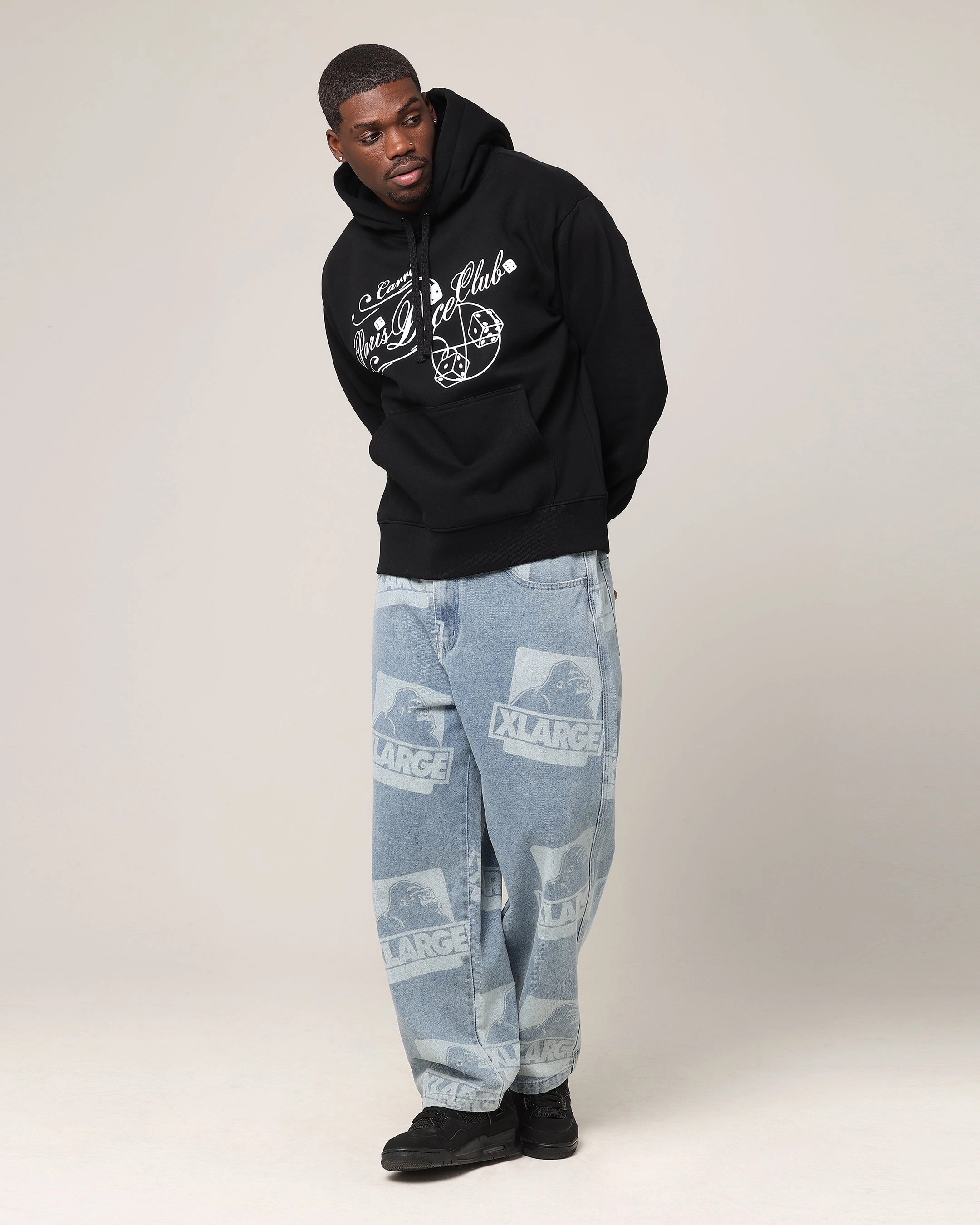X-Large OG Bull Denim 91 Pants Light Denim Professional Wear Premium Winter Warmth