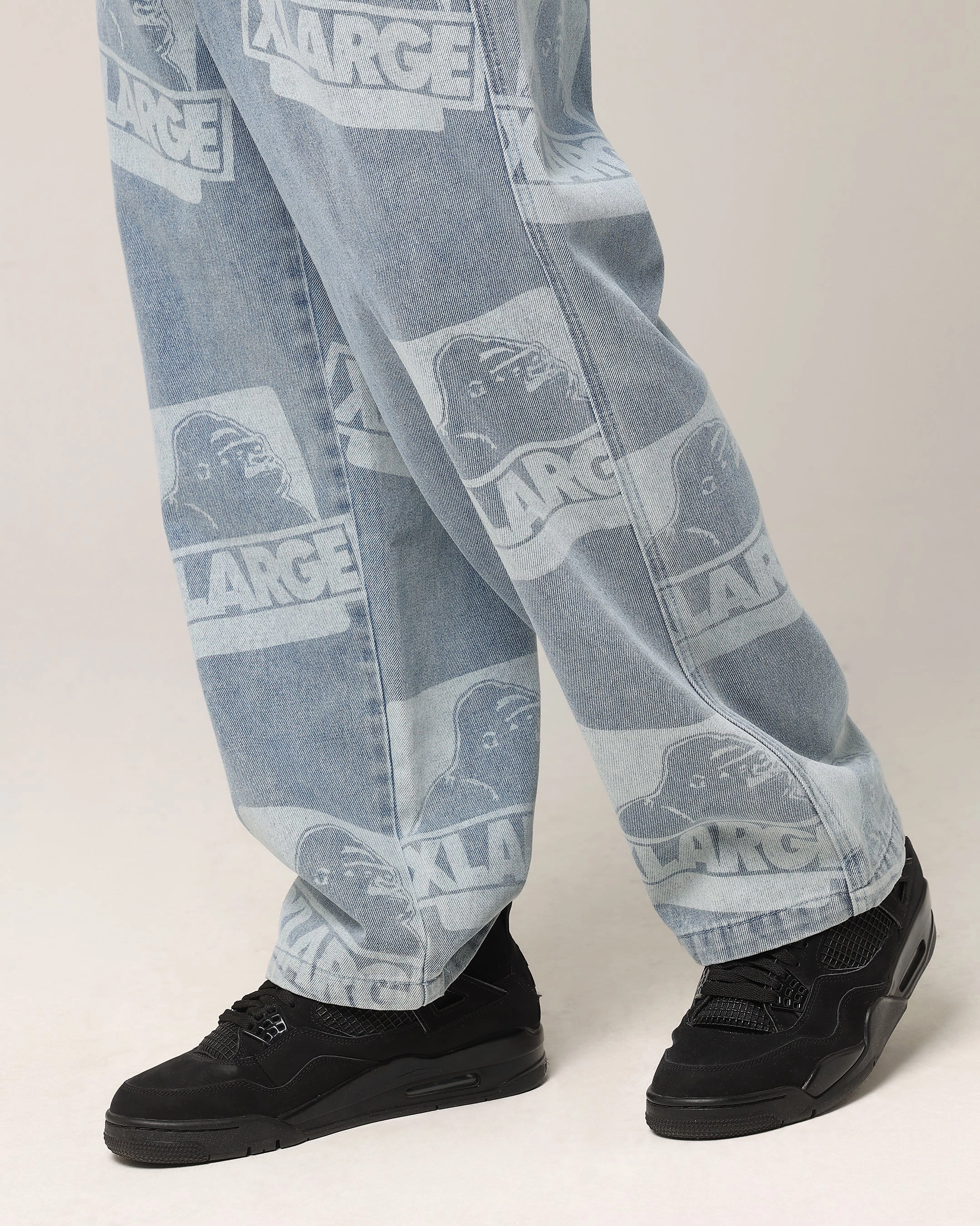 X-Large OG Bull Denim 91 Pants Light Denim Classic Wear Street Fashion High Quality Classic Wear Earthy