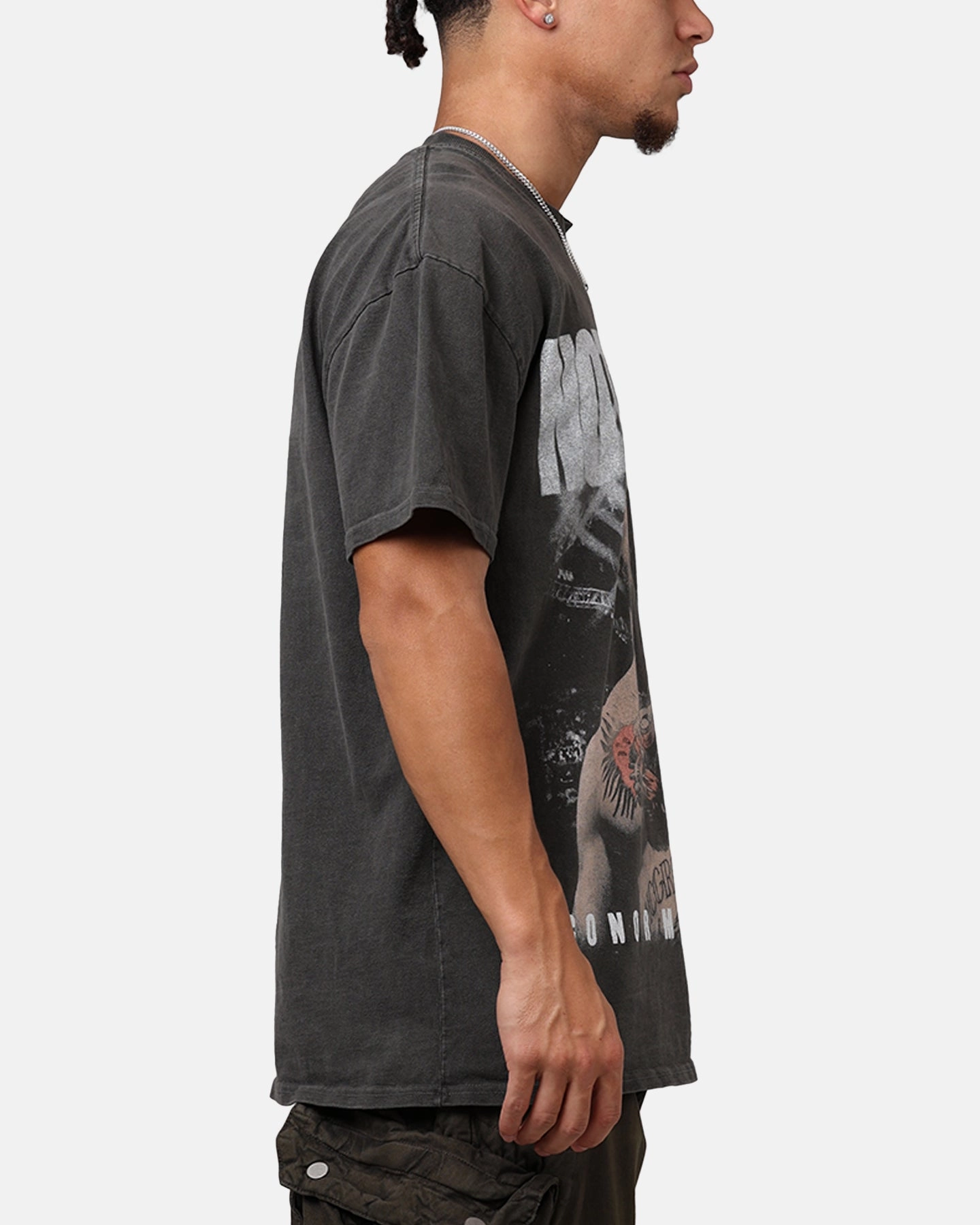 Holiday Outfit TemperatureControl Fabric UFC By Culture Kings Conor McGregor Mac Heavyweight T-Shirt Black Wash