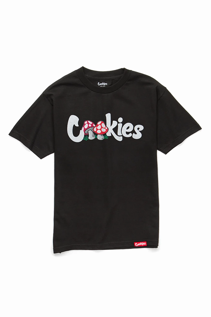 Cookies Shroomin Tee fade resistant color