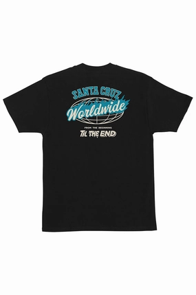 Outdoor Essentials Lightweight Wear Santa Cruz TTE Worldwide Short Sleeve Tee