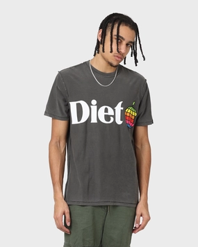Diet Starts Monday Apple T-Shirt Vintage Black Comfortable Look Holiday Outfit