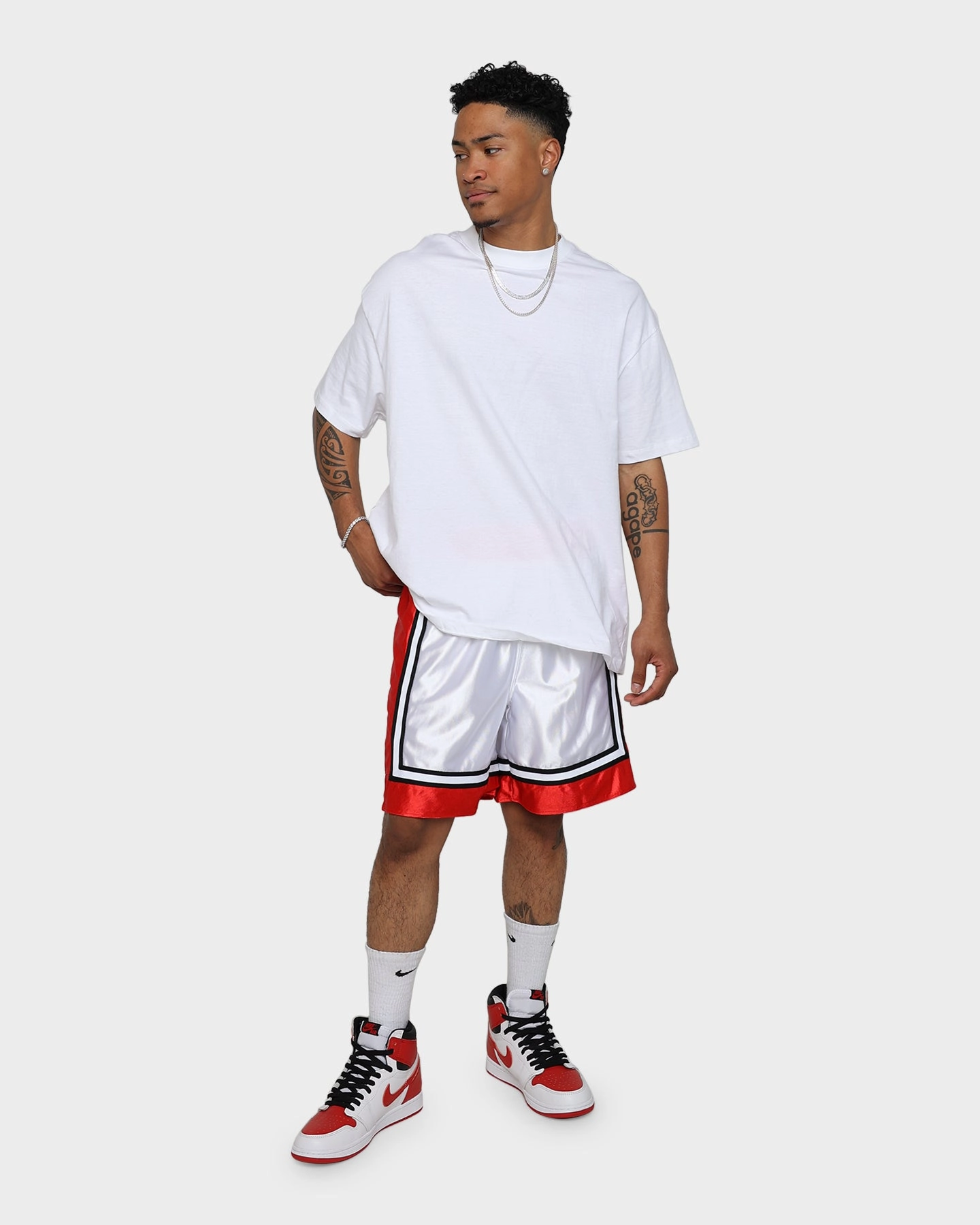 19Nine UNLV Legacy Shorts White Snag Free Zipper