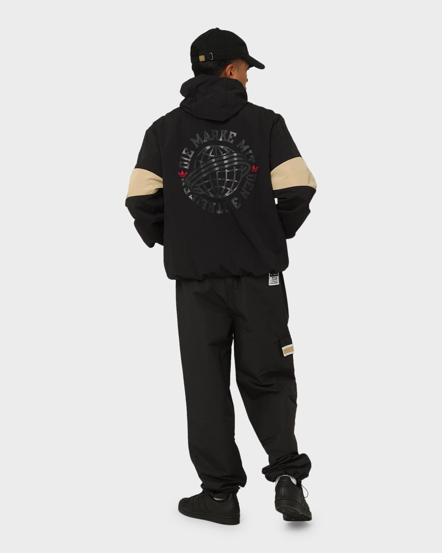 Adidas MC Windbreaker Black Easy Movement V-Neck