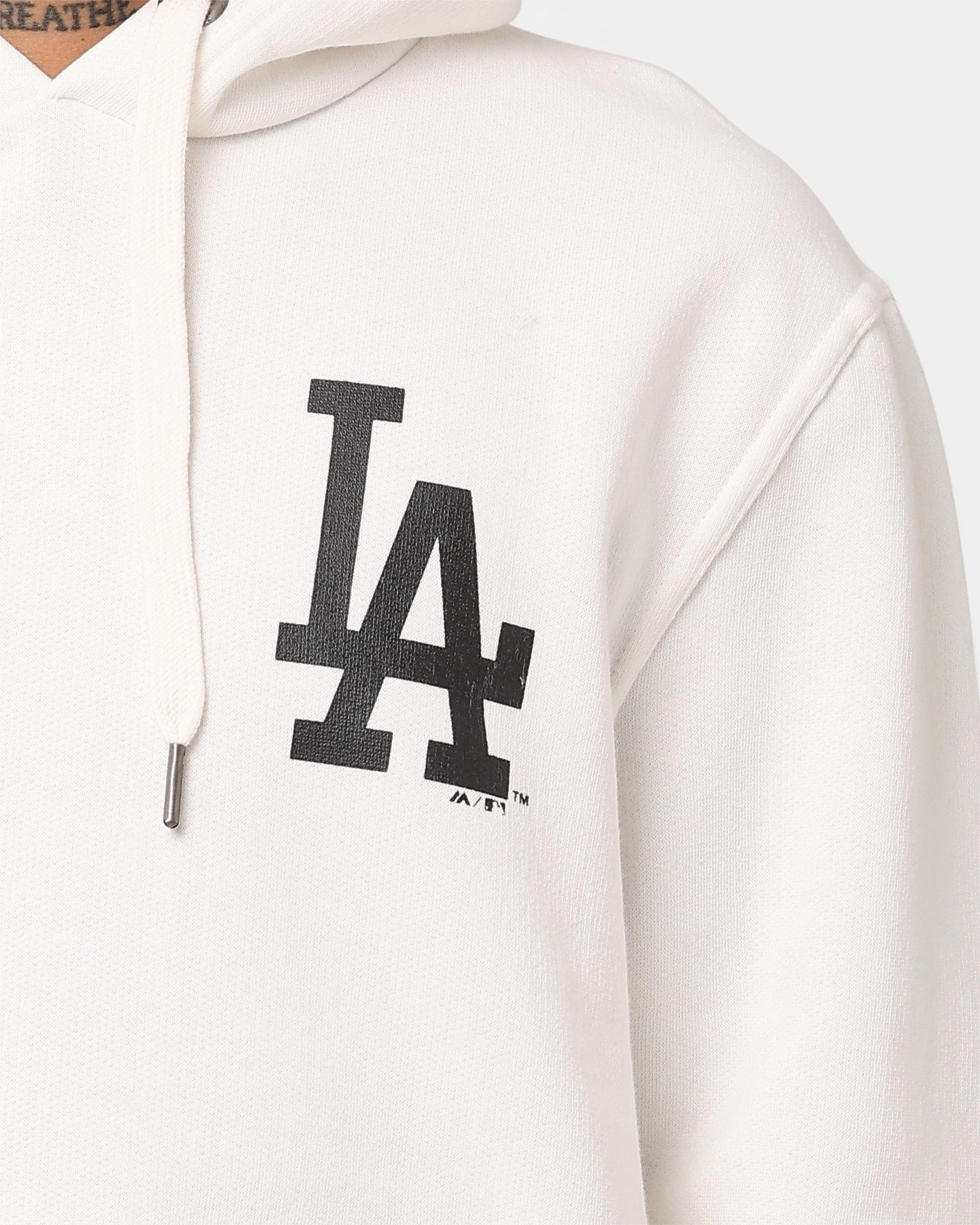 Smell Protective Gear Majestic Athletic Los Angeles Dodgers The Duke Hoodie Cool White