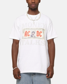 AC/DC Money Talks T-Shirt Vintage White Stylish Design