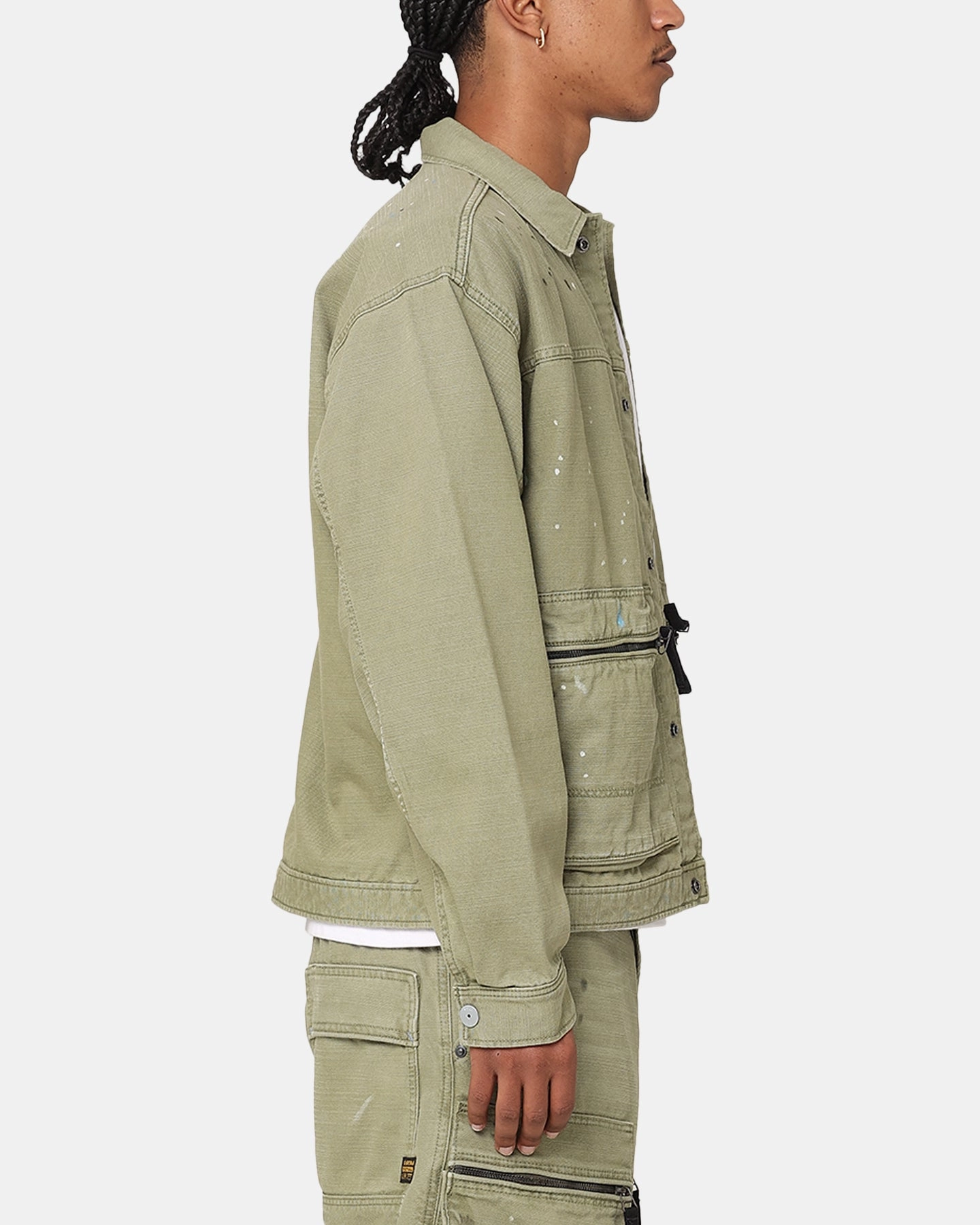 TailoredSilhouette G-Star Utility Coach Jacket Shamrock