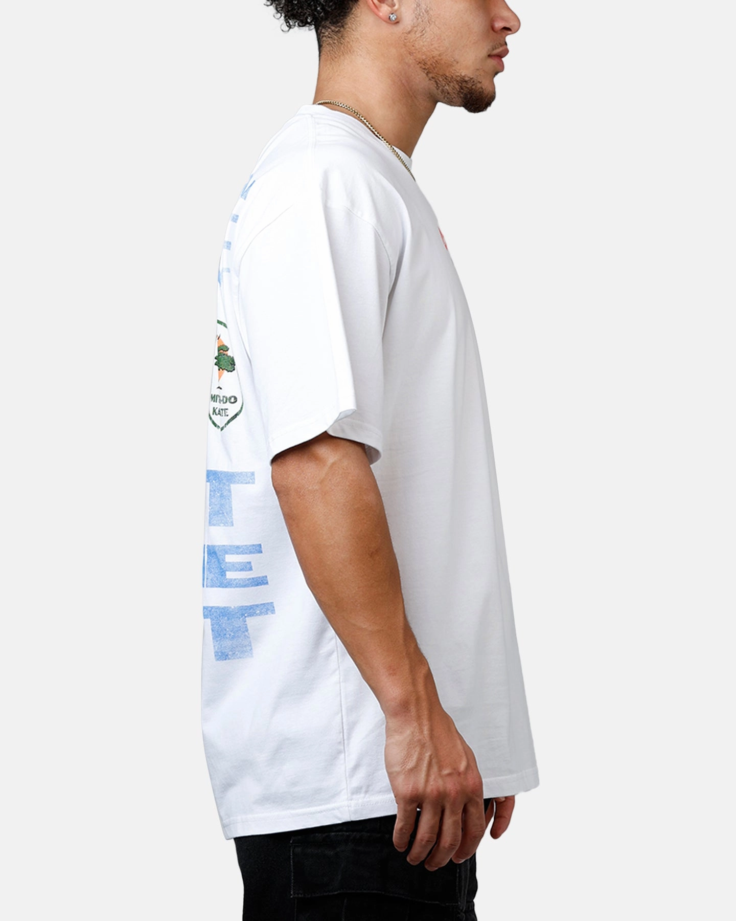 Philcos X Cobra Kai Sekai Taikai T-Shirt White Fashion Top Recycled Polyester