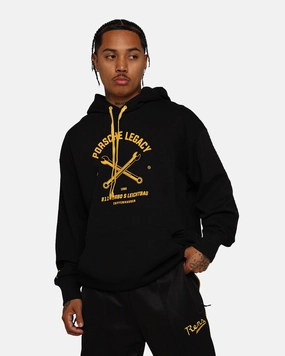 Puma X Porsche Legacy Garage Crew Hoodie Puma Black Mid-layer