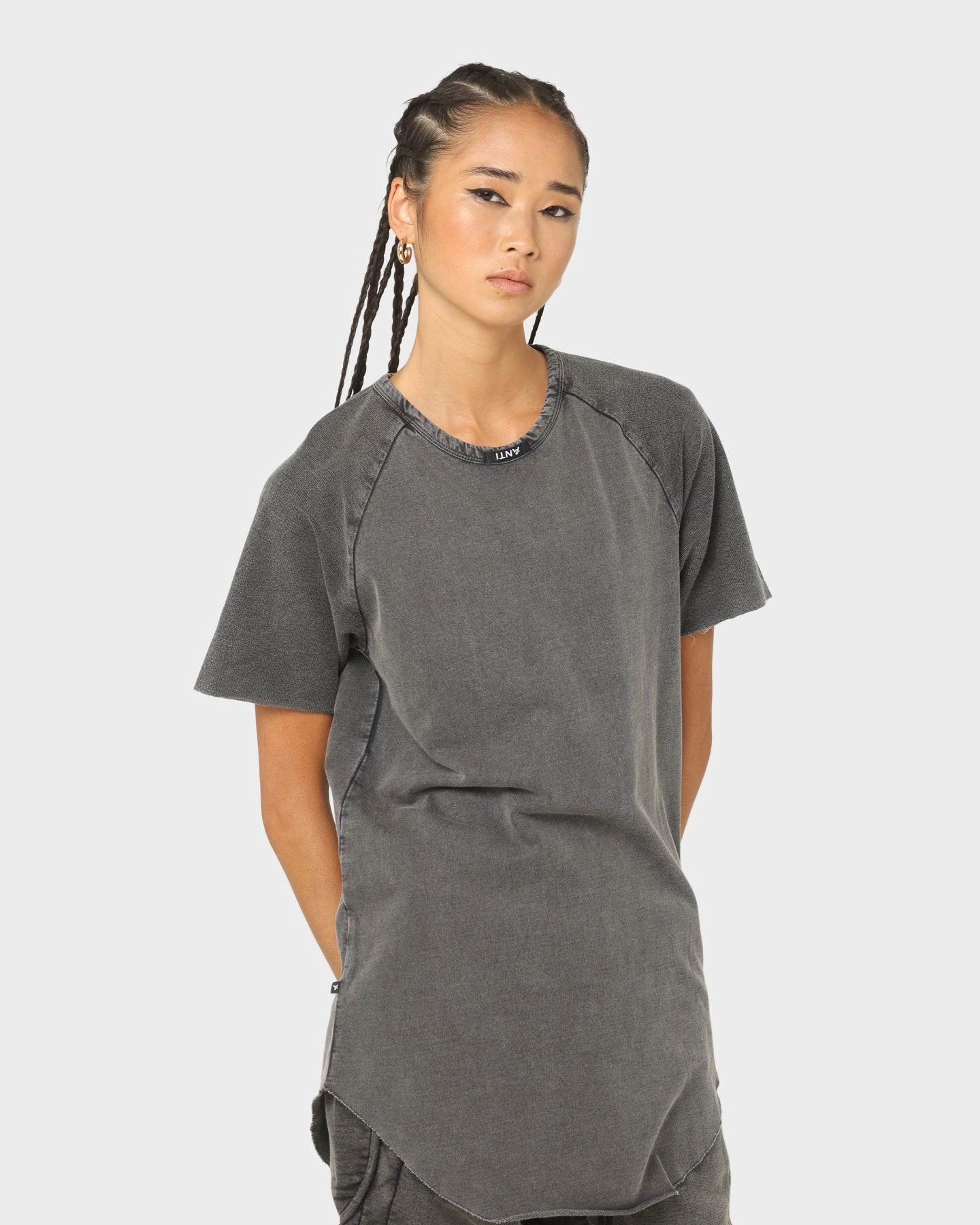 Gym clothing Comfy Pieces The Anti Order Anti Essential Regulation T-Shirt Vintage Grey